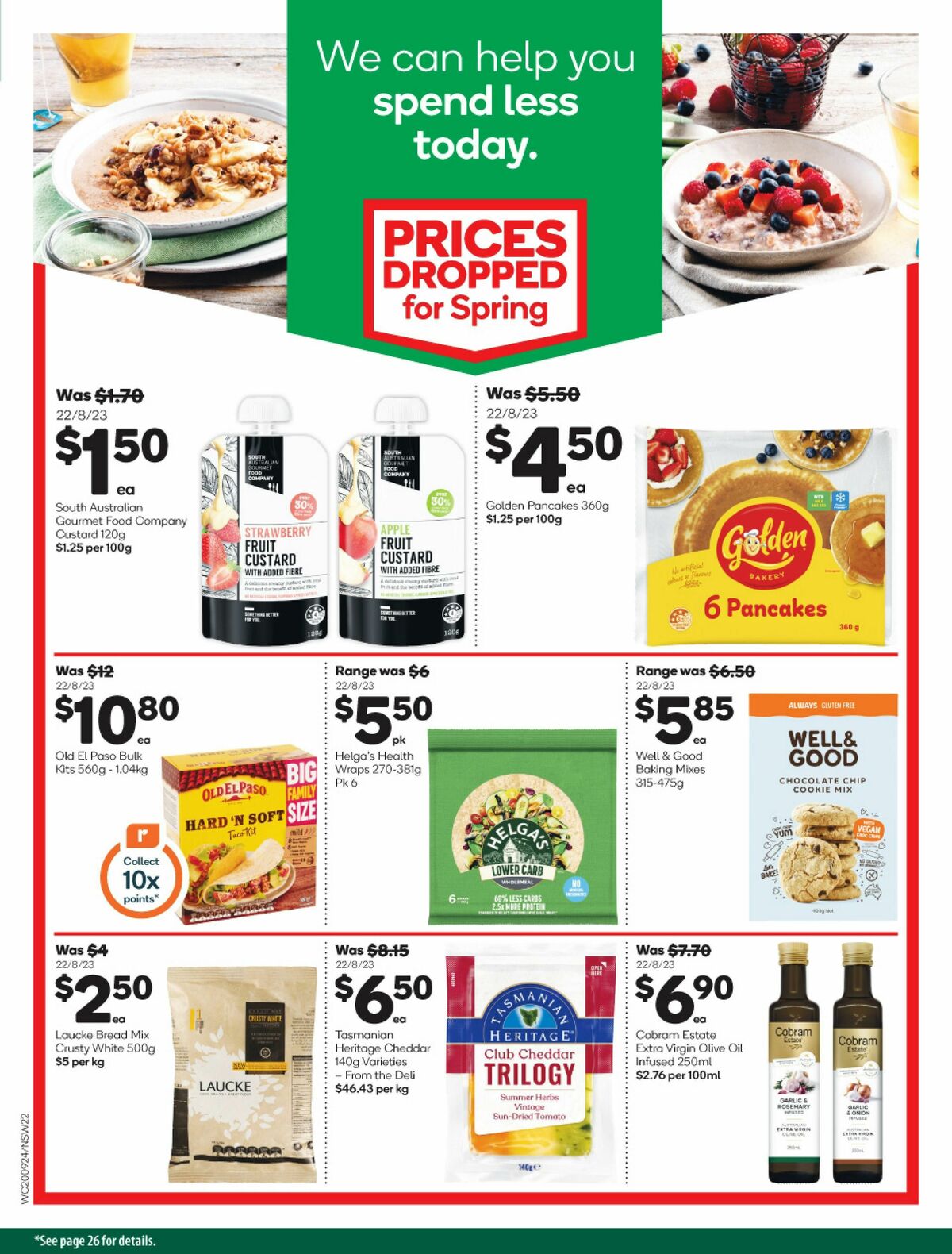 Woolworths Catalogues from 20 September