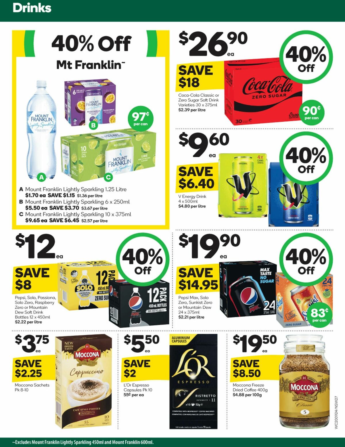 Woolworths Catalogues from 20 September