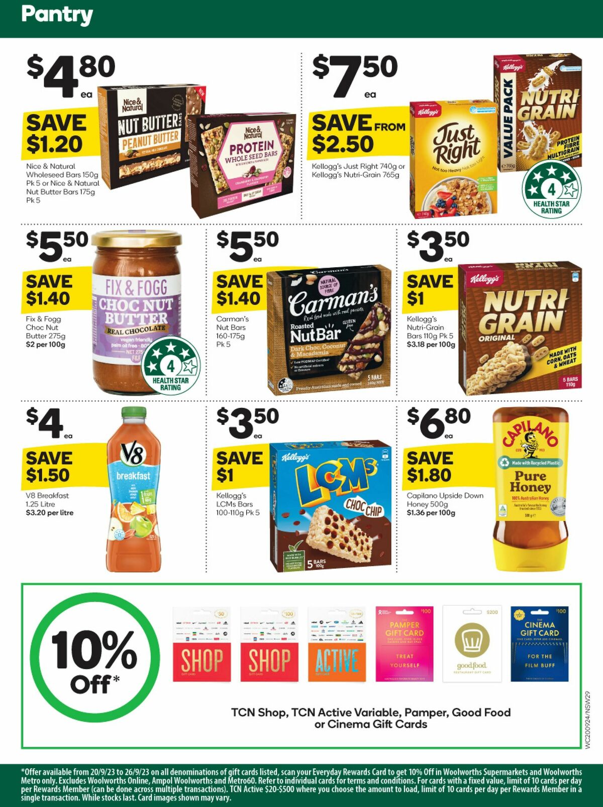 Woolworths Catalogues from 20 September