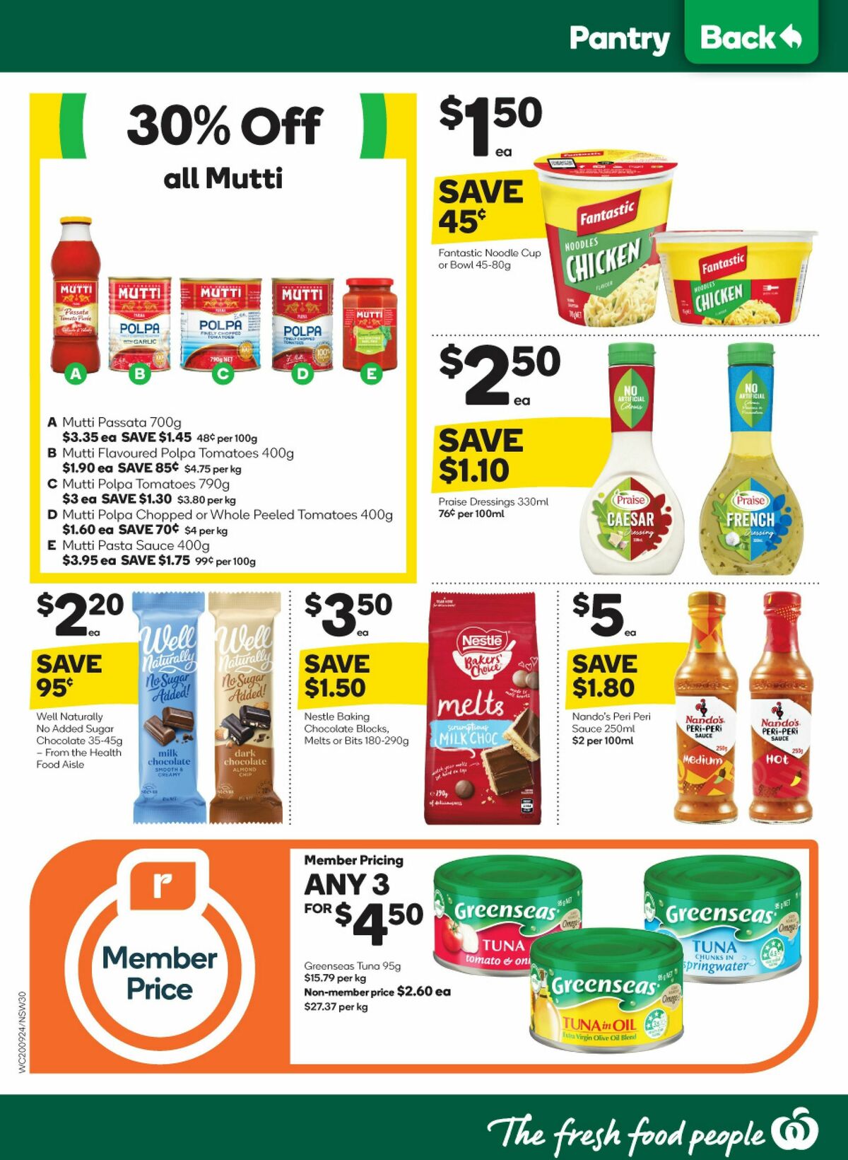 Woolworths Catalogues from 20 September