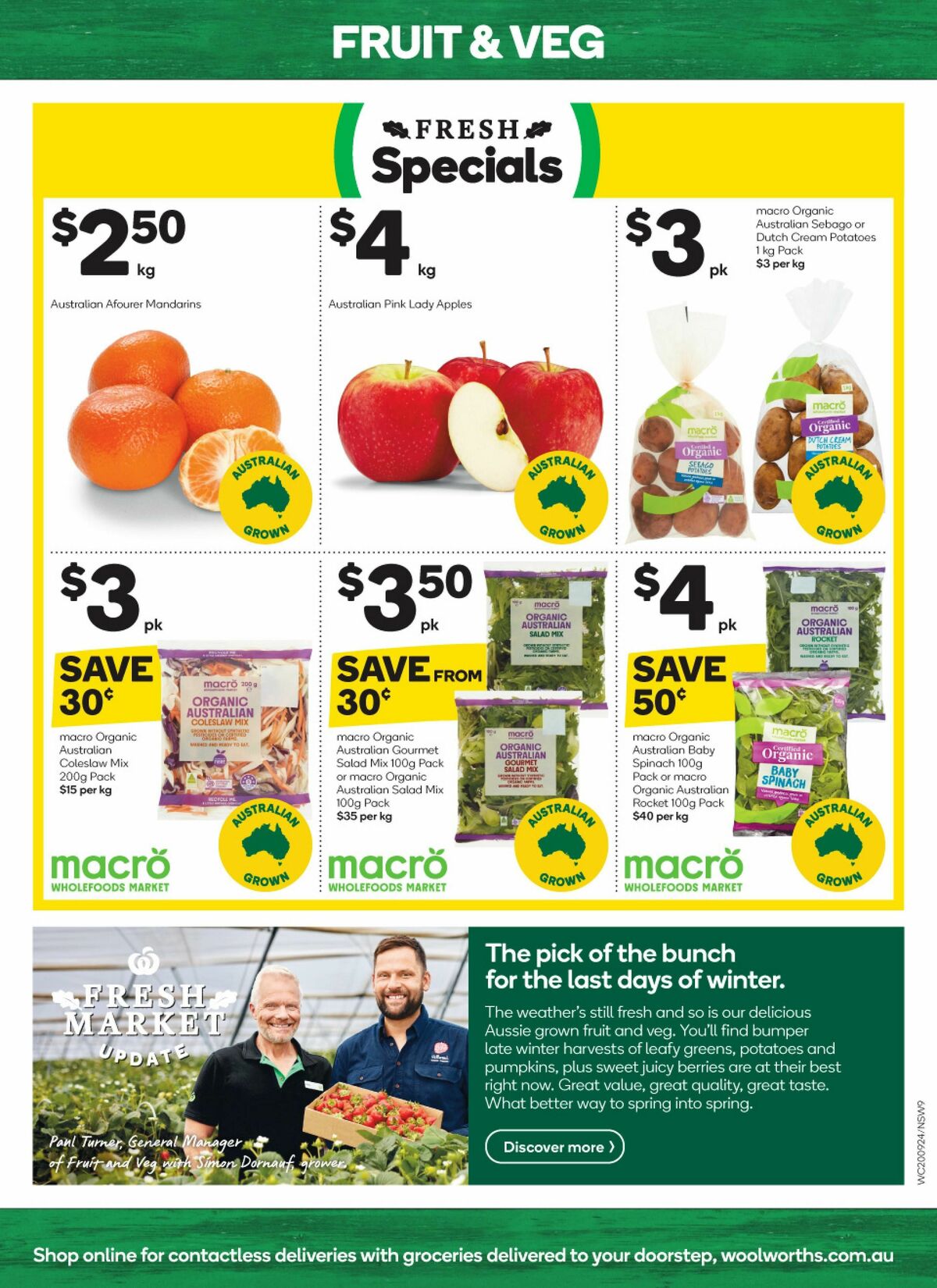 Woolworths Catalogues from 20 September