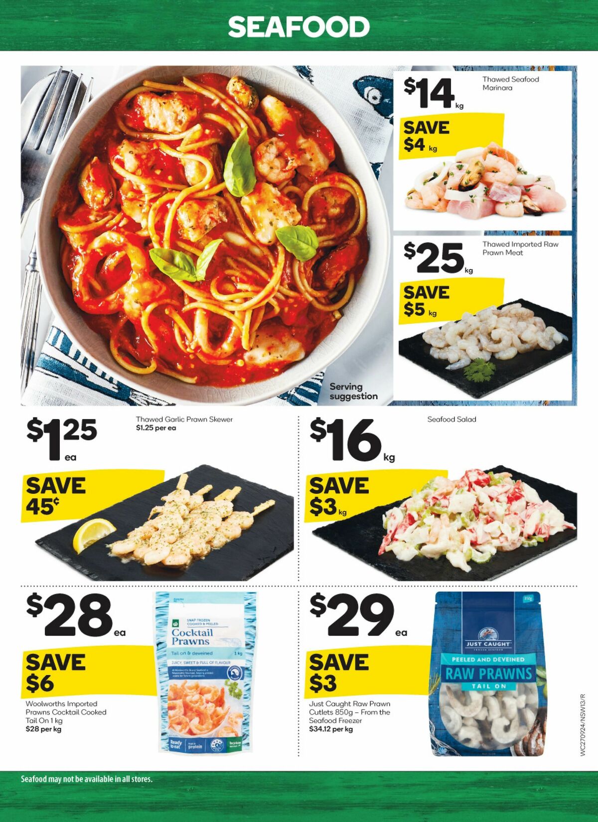 Woolworths Catalogues from 27 September