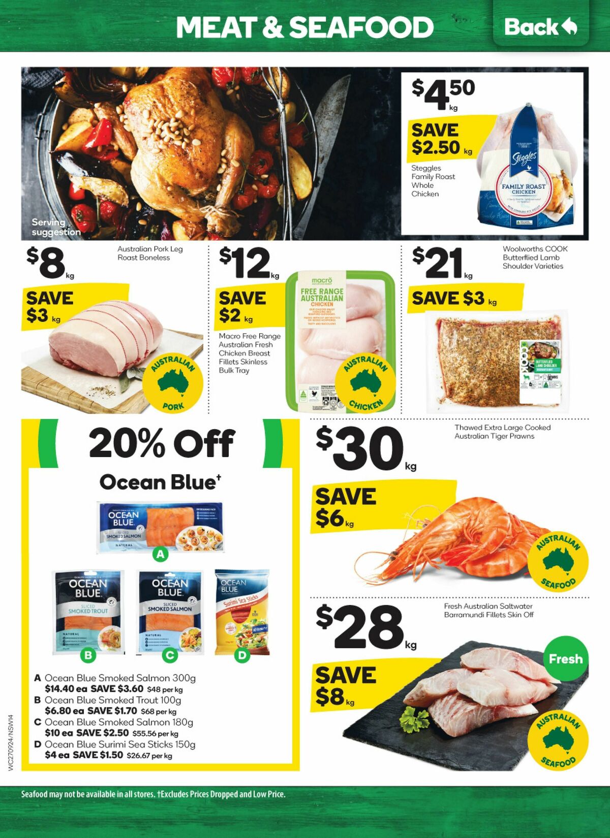 Woolworths Catalogues from 27 September
