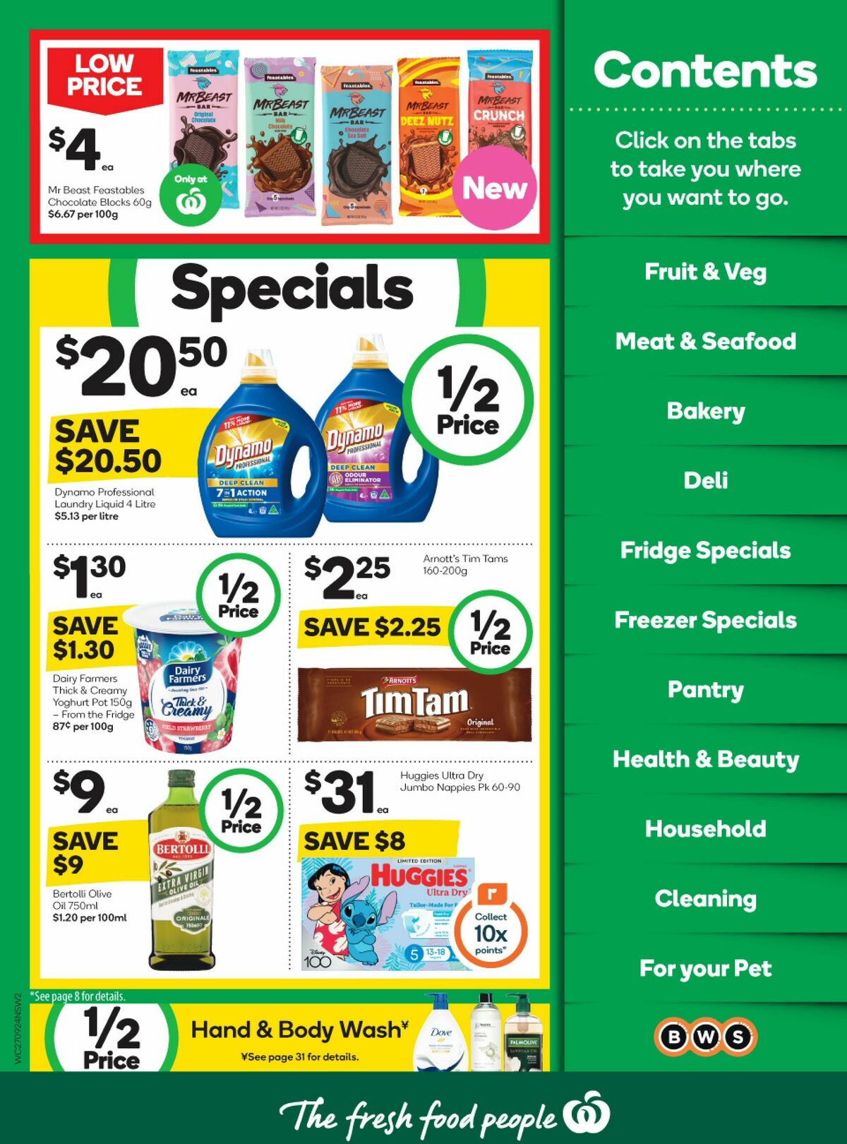Woolworths Catalogues from 27 September