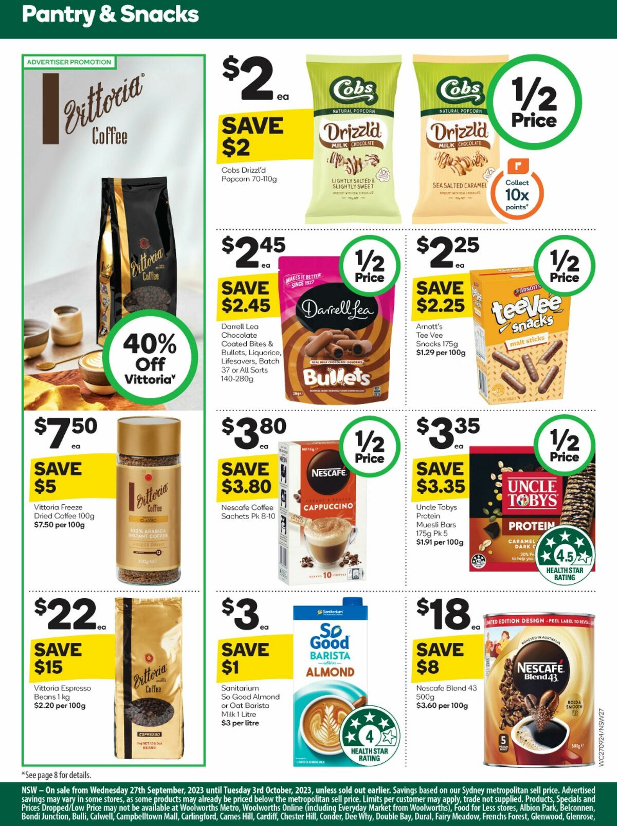Woolworths Catalogues from 27 September
