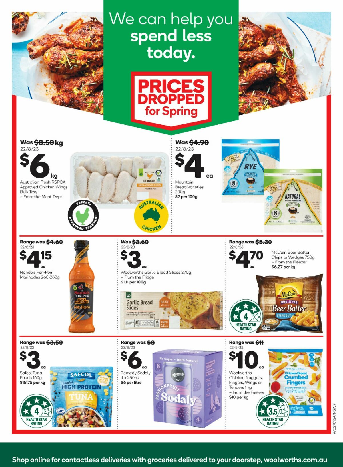 Woolworths Catalogues from 27 September