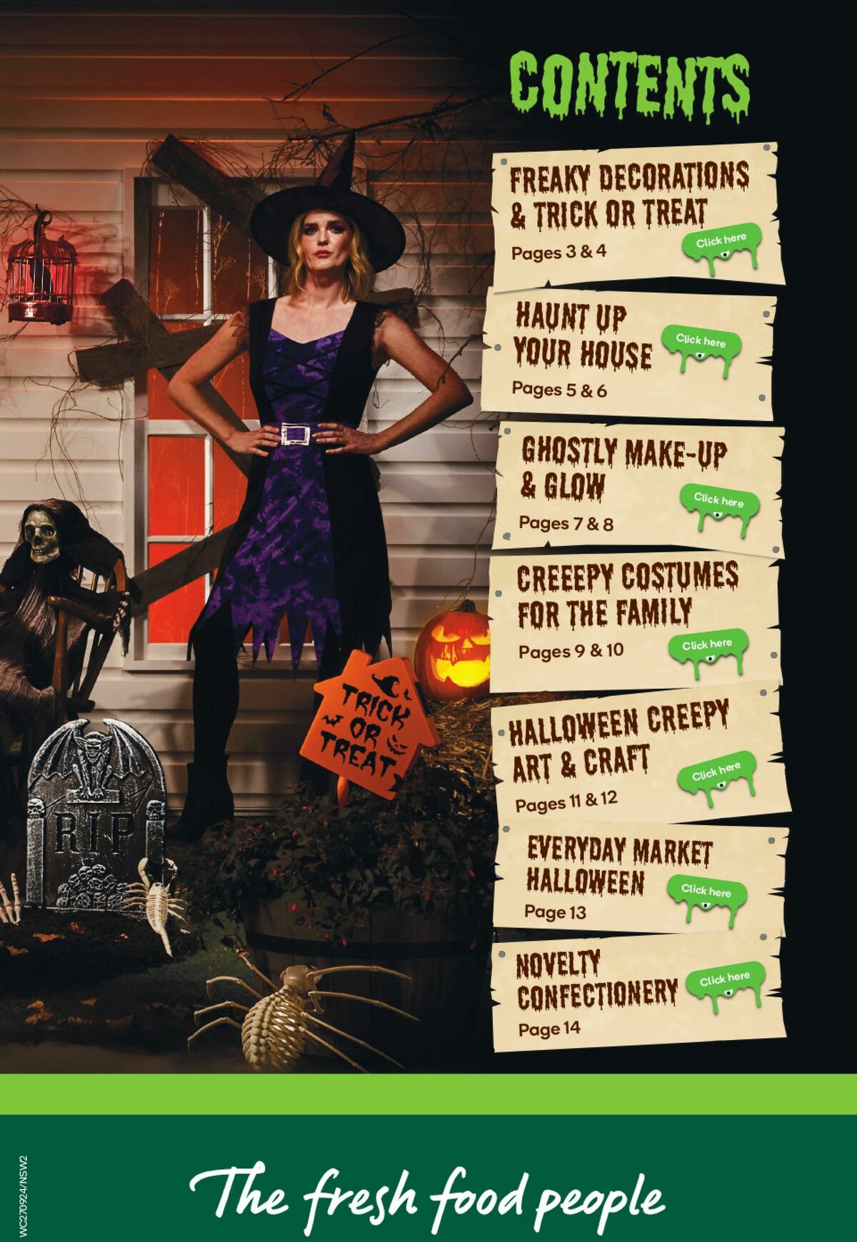 Woolworths Happy Halloween Catalogues from 27 September