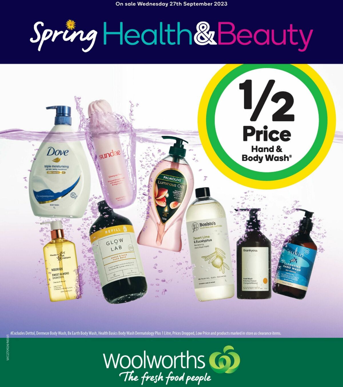 Woolworths Spring Health & Beauty Catalogues from 27 September