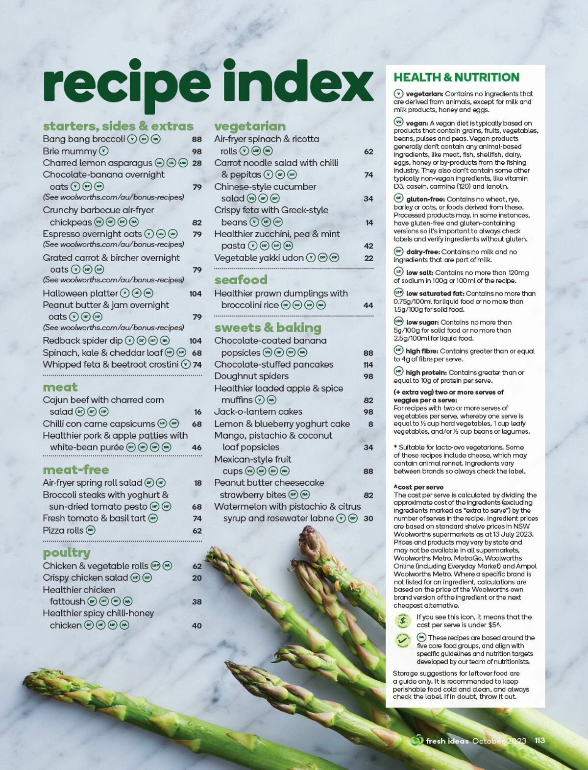 Woolworths Fresh Ideas Magazine October Catalogues from 1 October