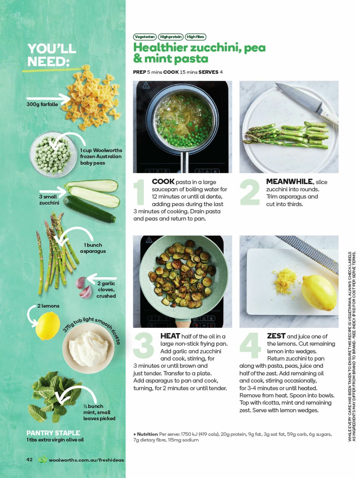 Woolworths Fresh Ideas Magazine October Catalogues from 1 October