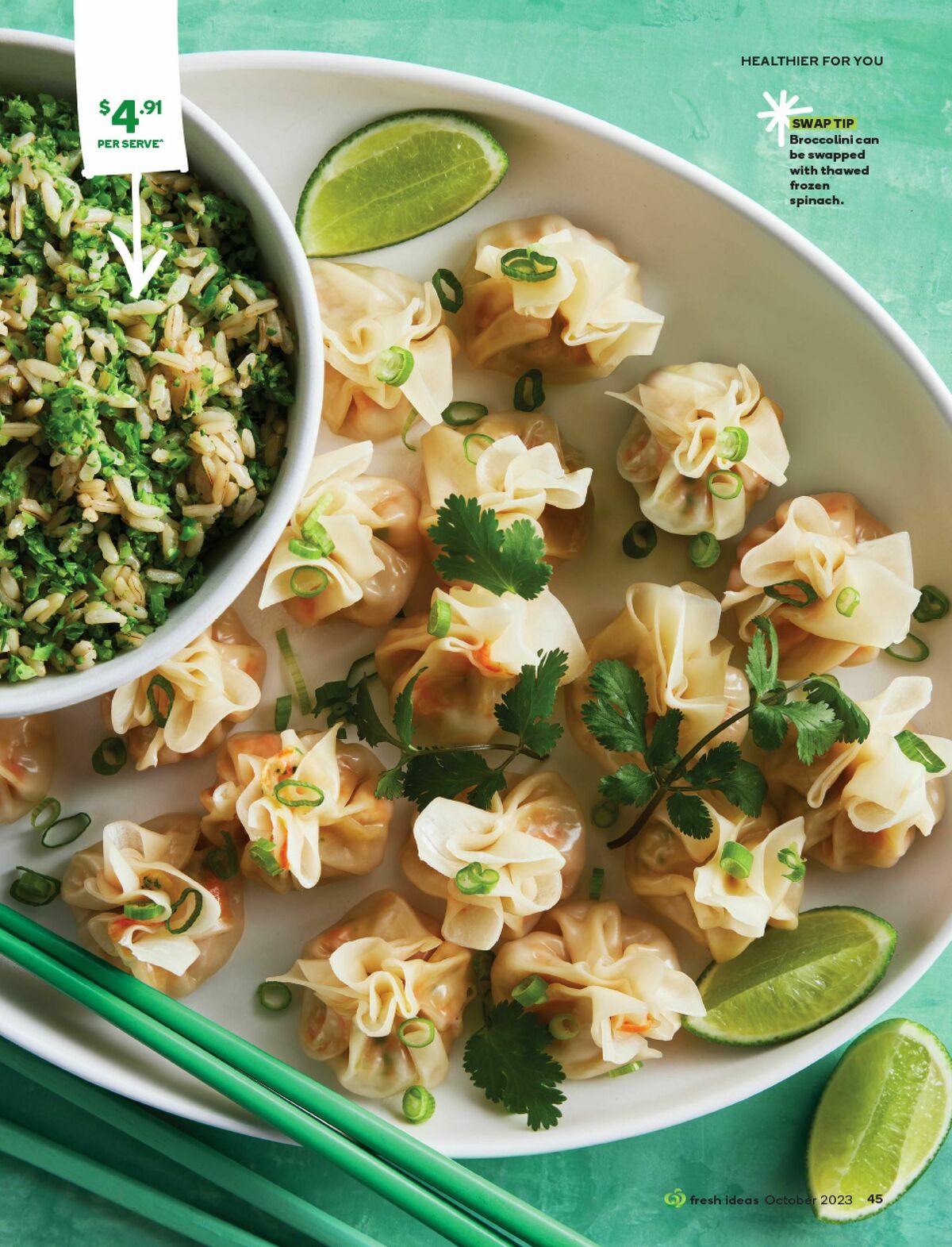 Woolworths Fresh Ideas Magazine October Catalogues from 1 October