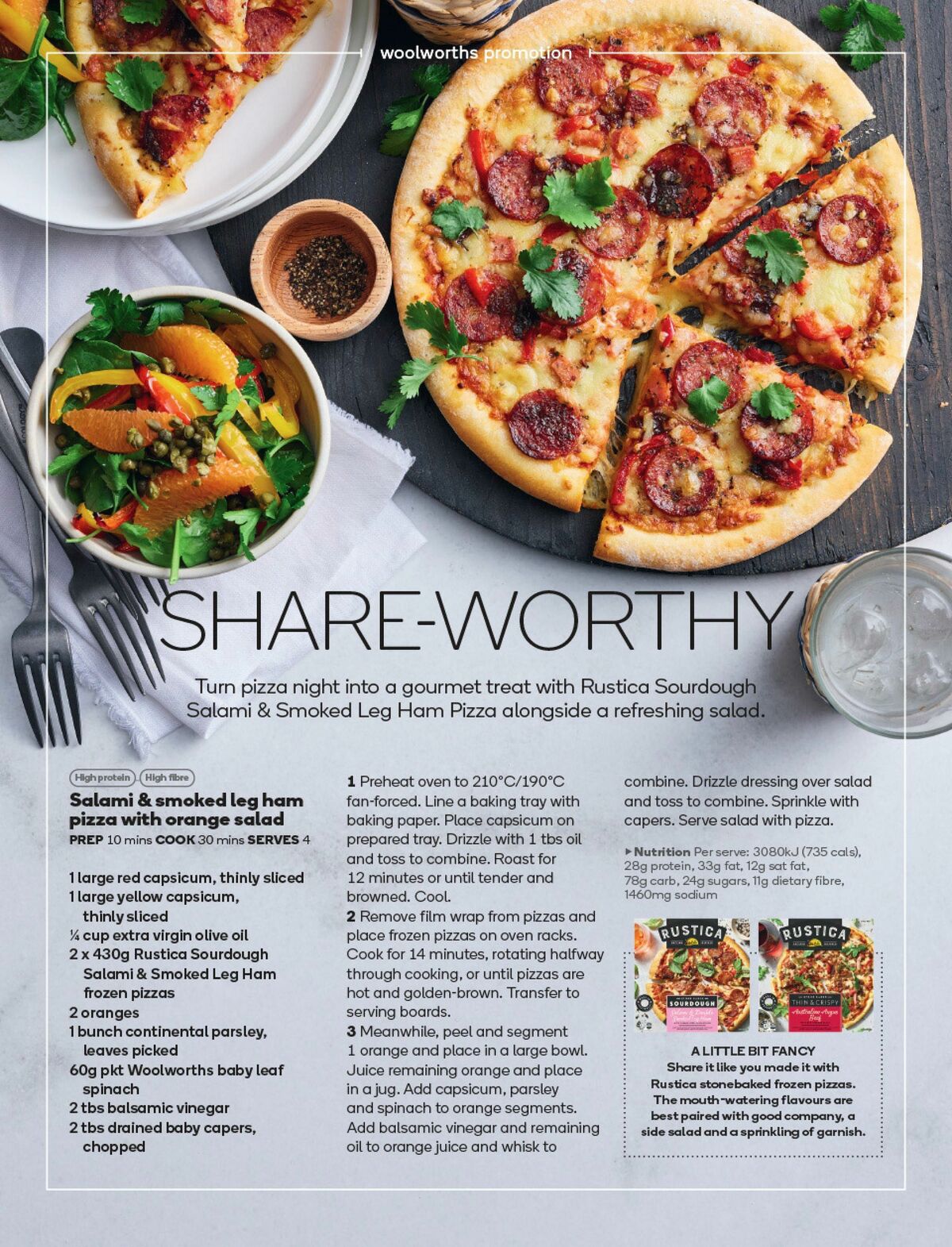 Woolworths Fresh Ideas Magazine October Catalogues from 1 October