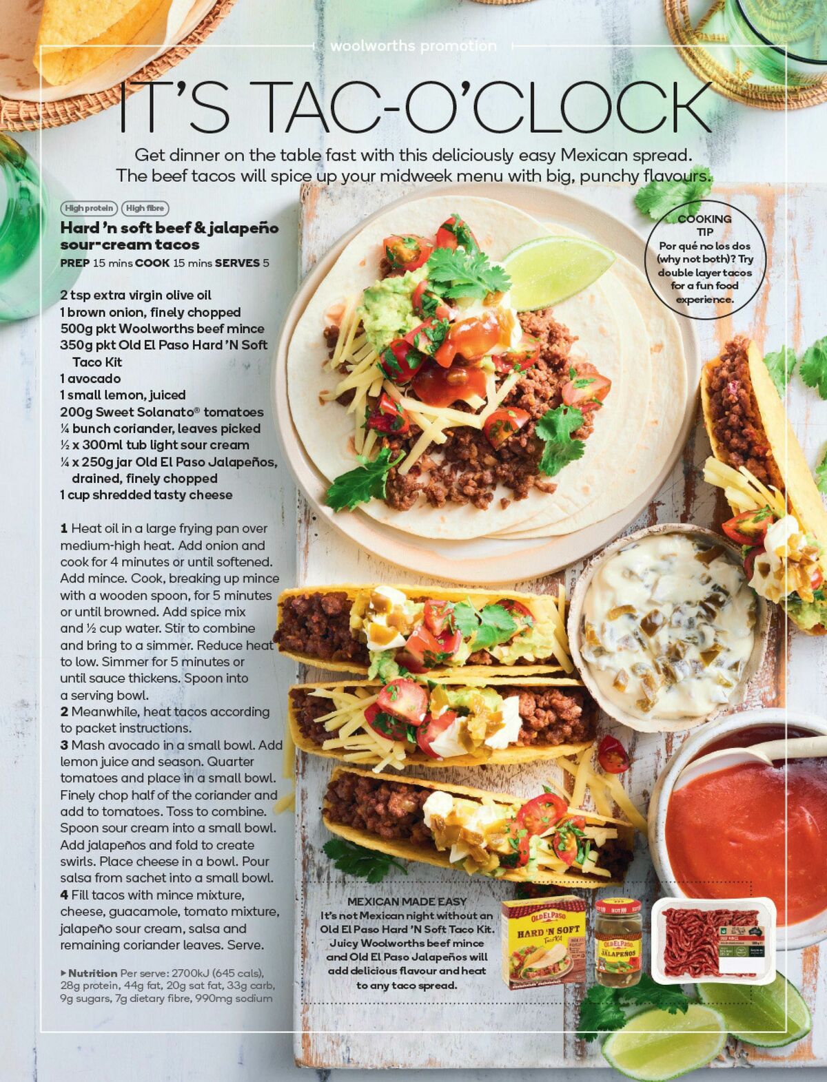 Woolworths Fresh Ideas Magazine October Catalogues from 1 October