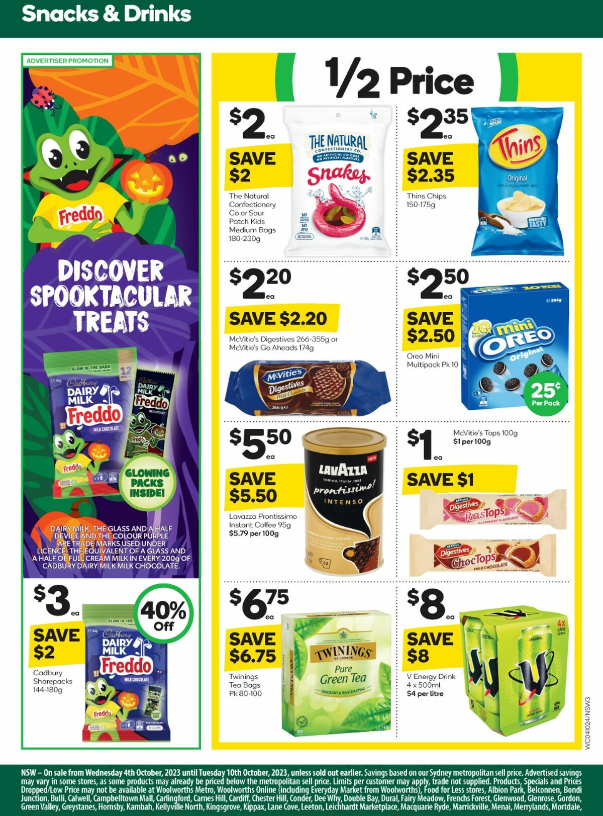 Woolworths Catalogues from 4 October