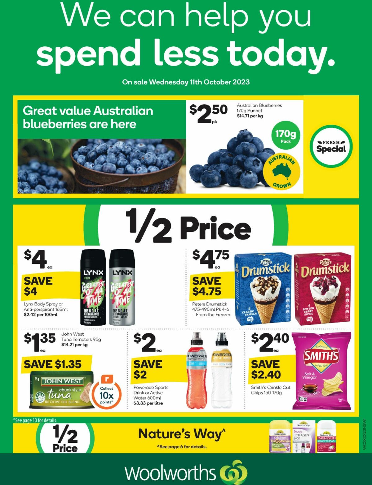 Woolworths Catalogues from 11 October