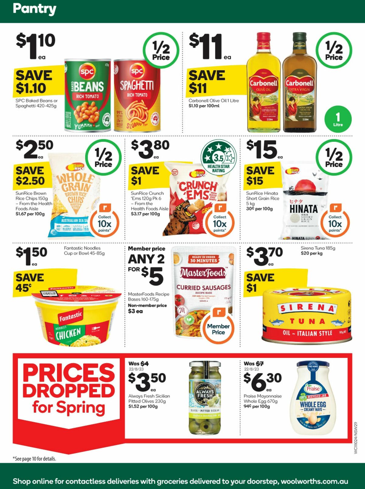 Woolworths Catalogues from 11 October