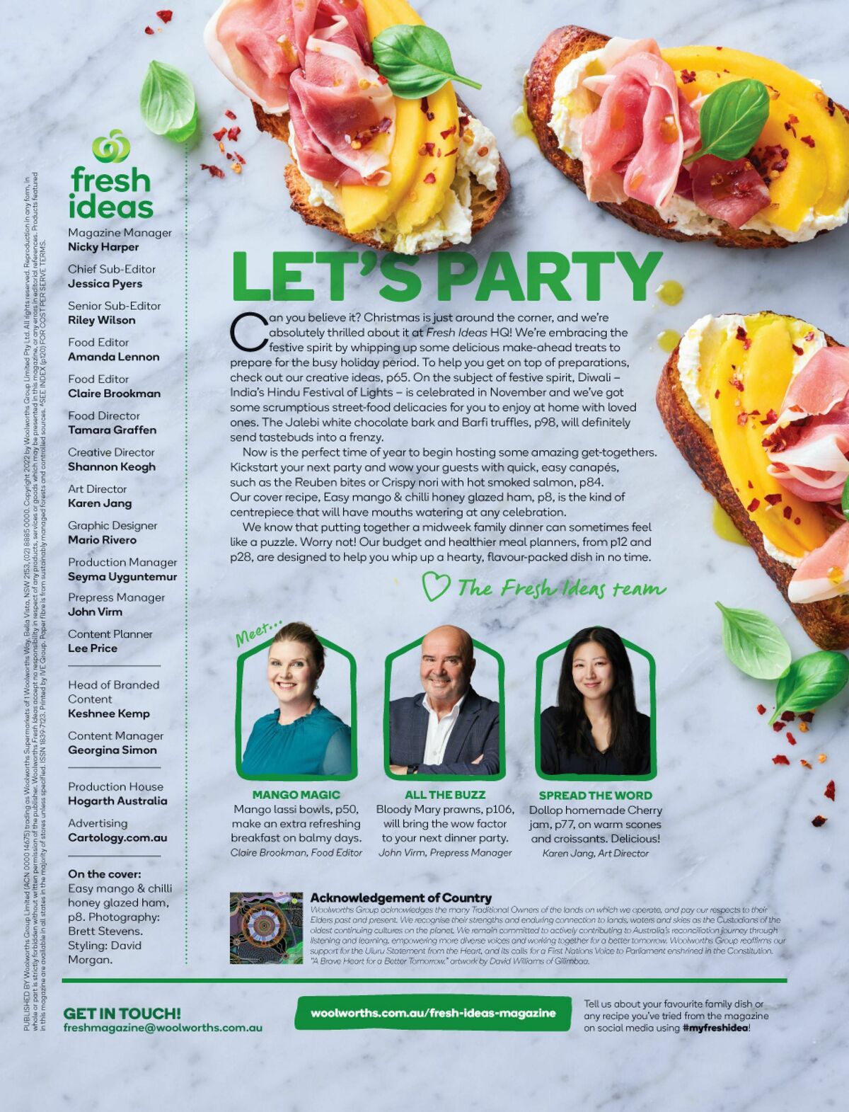 Woolworths Fresh Ideas Magazine November Catalogues from 1 November