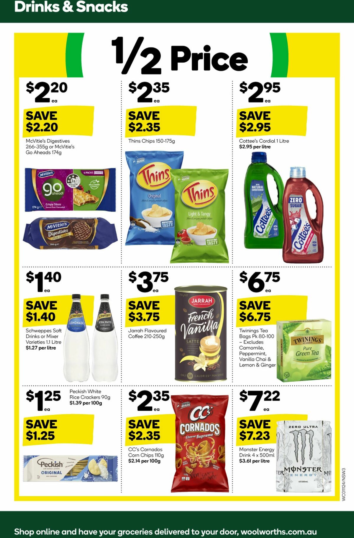 Woolworths Catalogues from 1 November