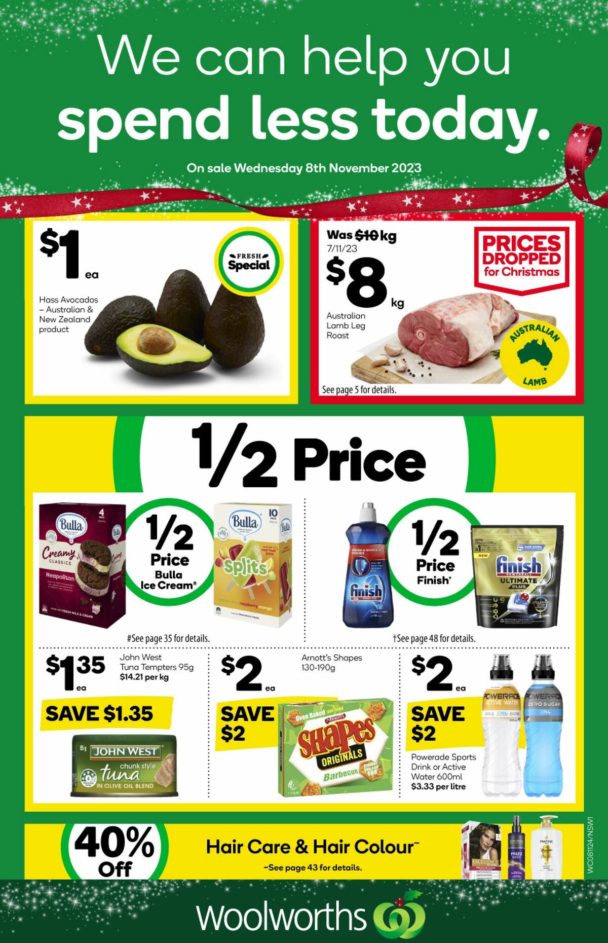 Woolworths Catalogues from 8 November