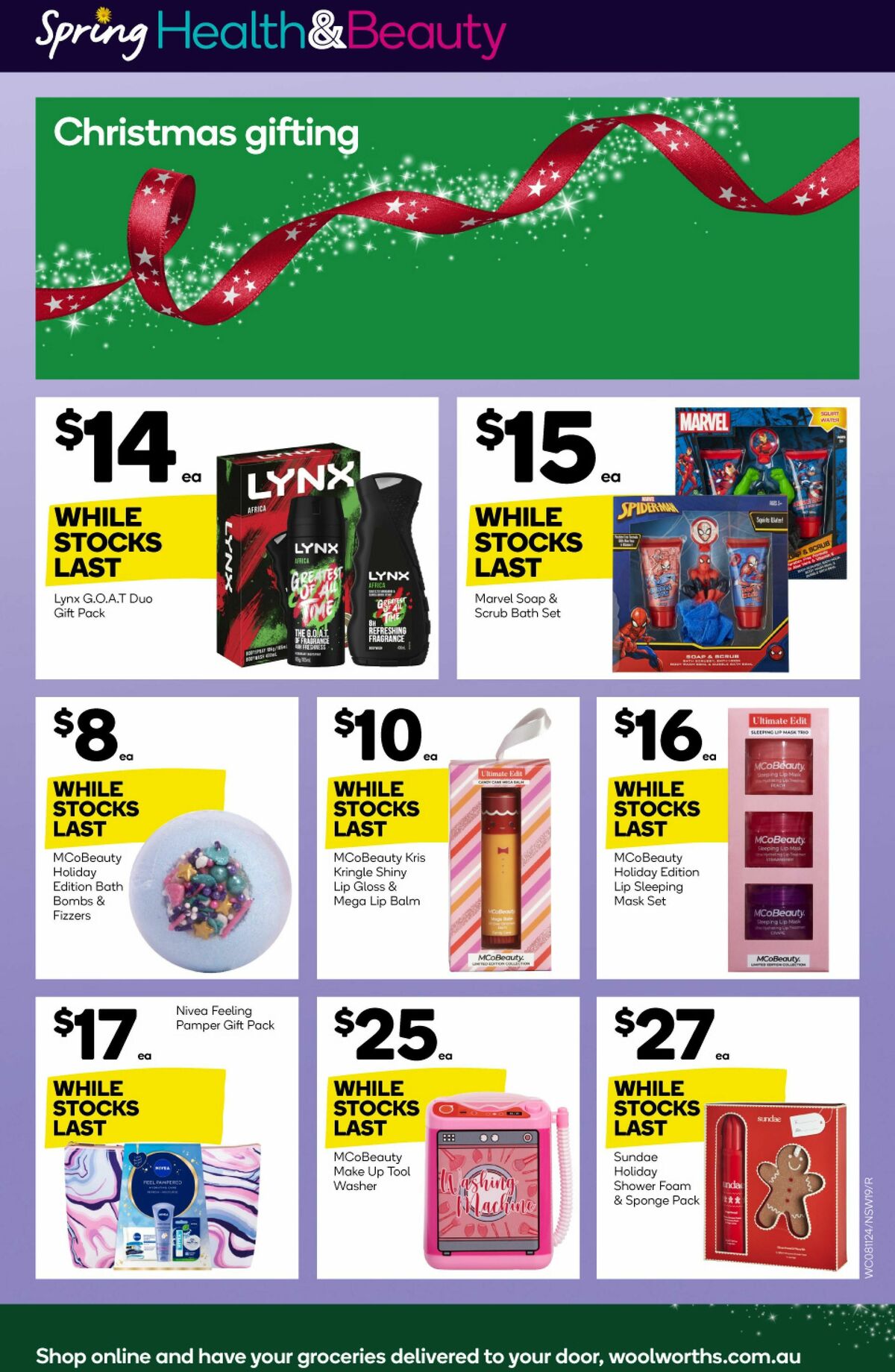 Woolworths Catalogues from 8 November