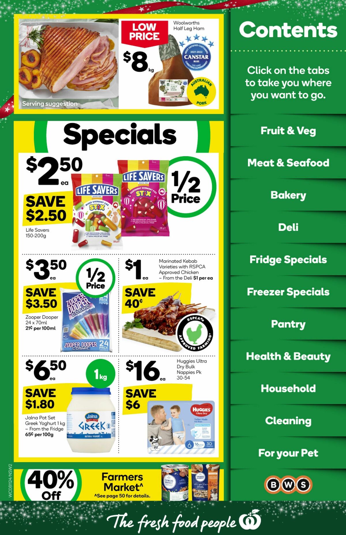 Woolworths Catalogues from 8 November