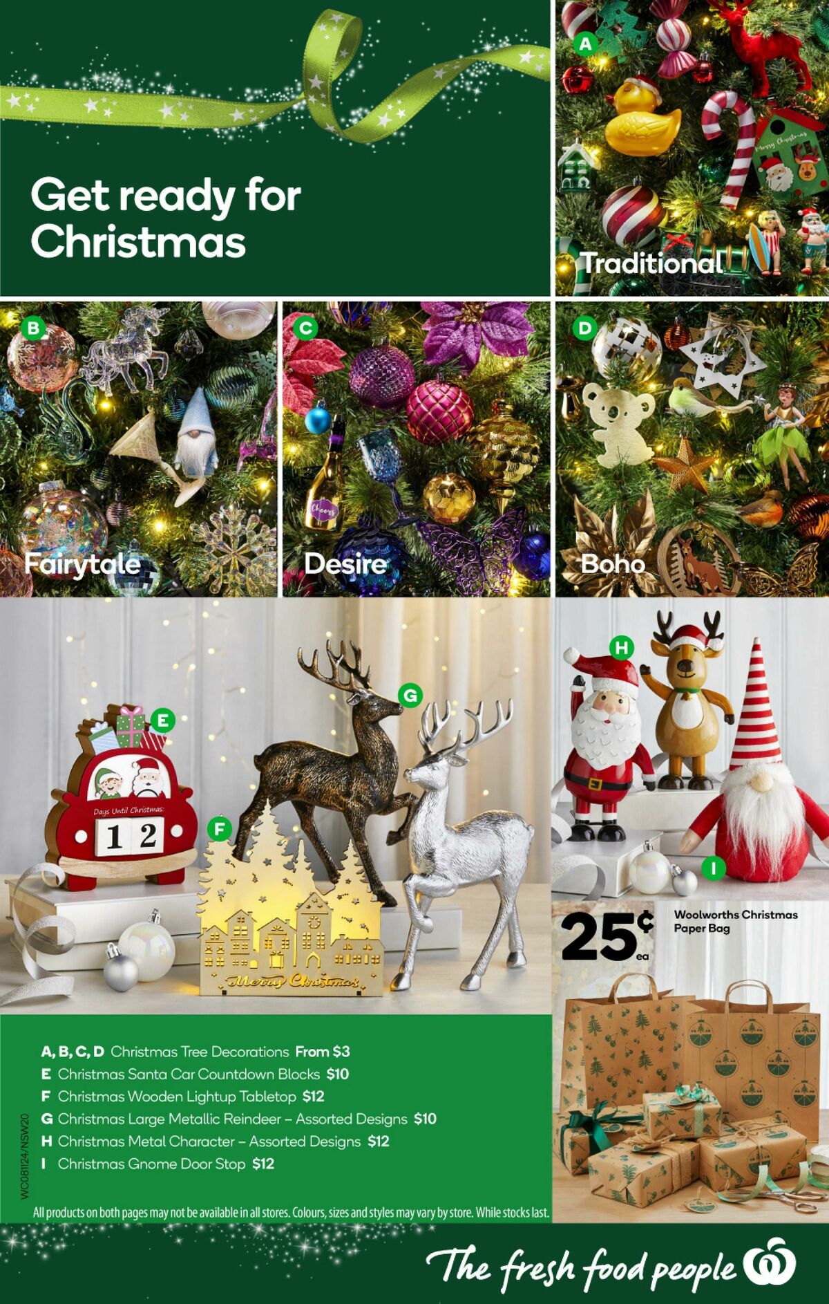 Woolworths Catalogues from 8 November