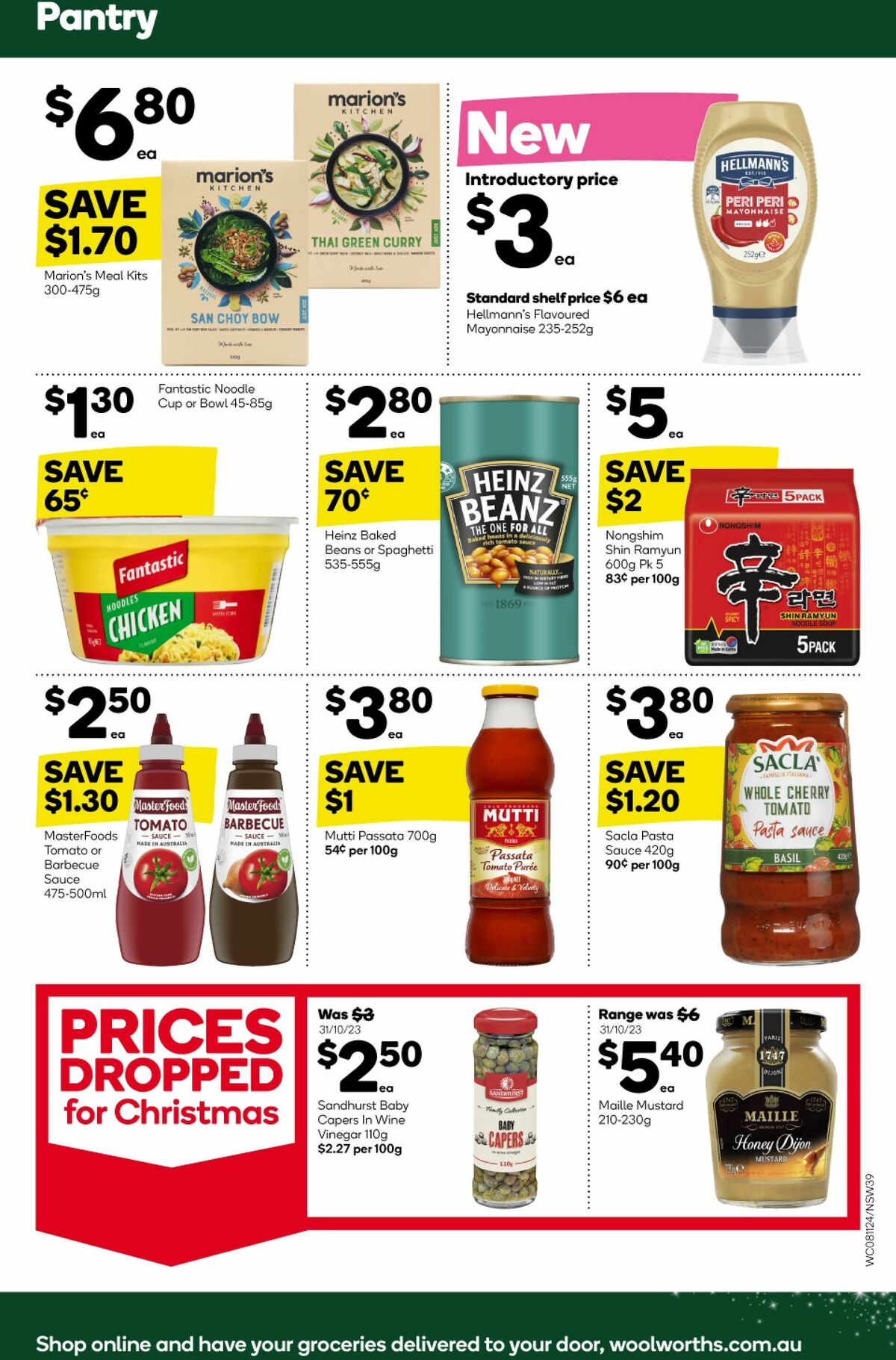 Woolworths Catalogues from 8 November