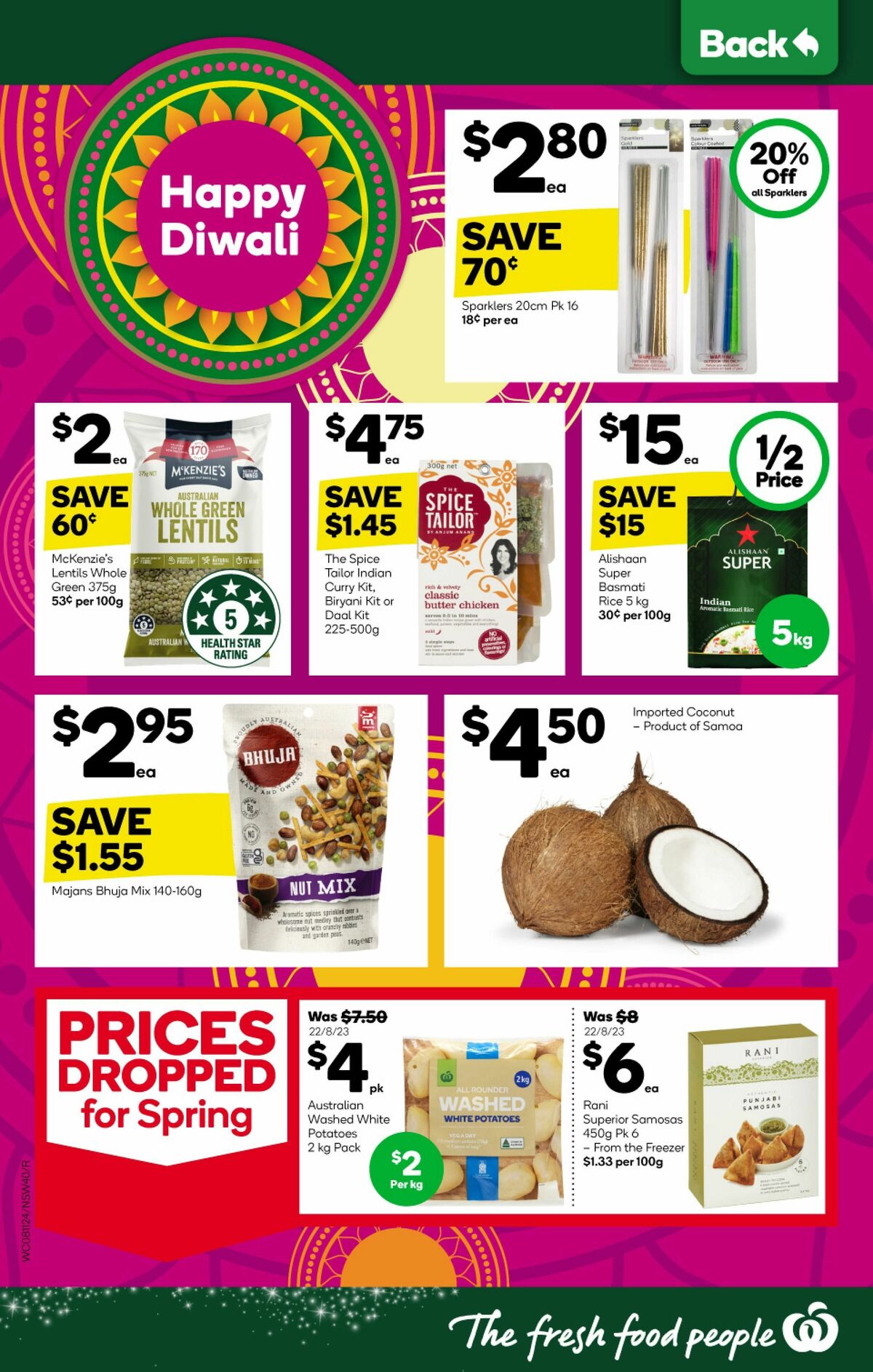 Woolworths Catalogues from 8 November