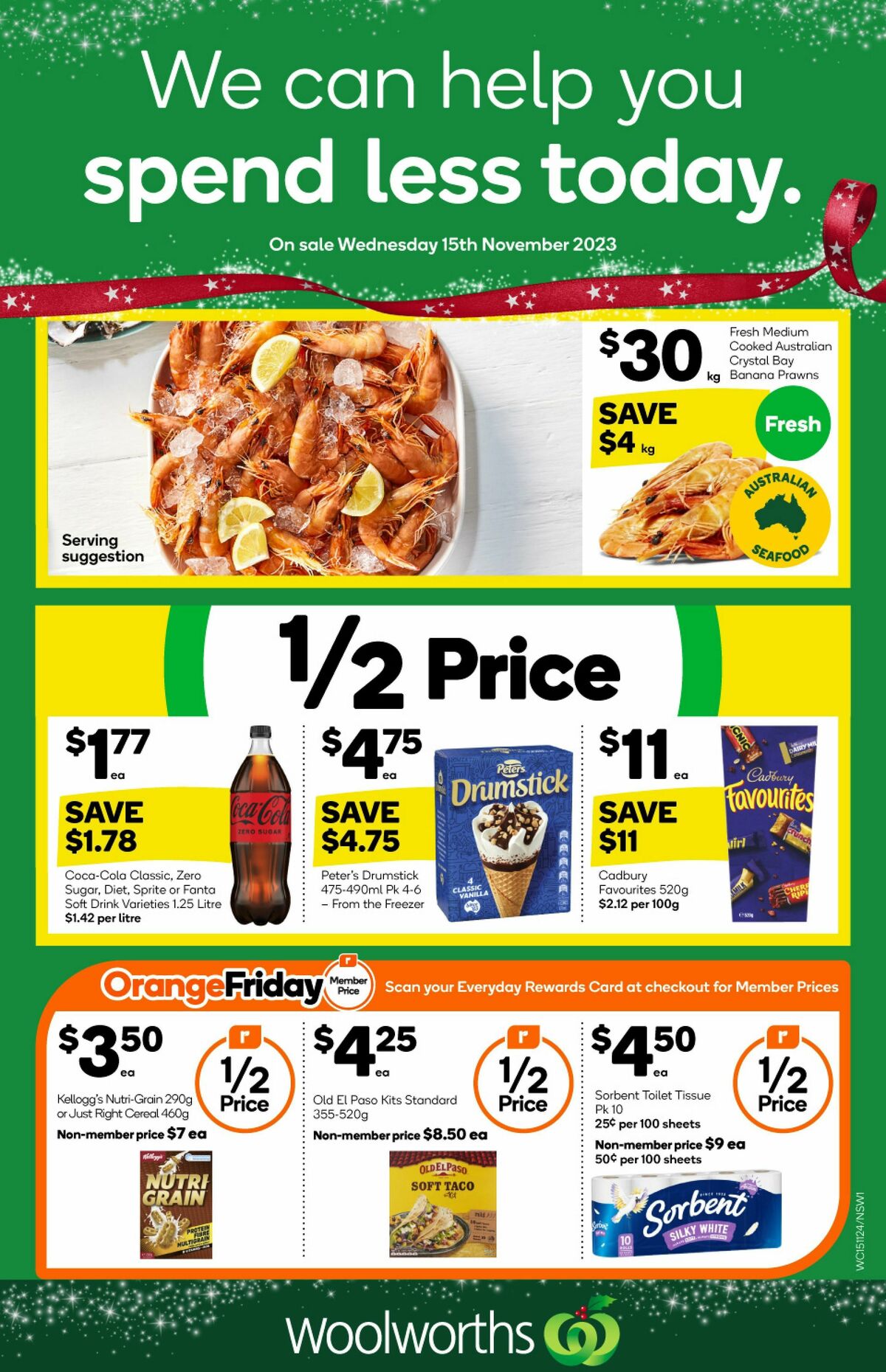 Woolworths Catalogues from 15 November