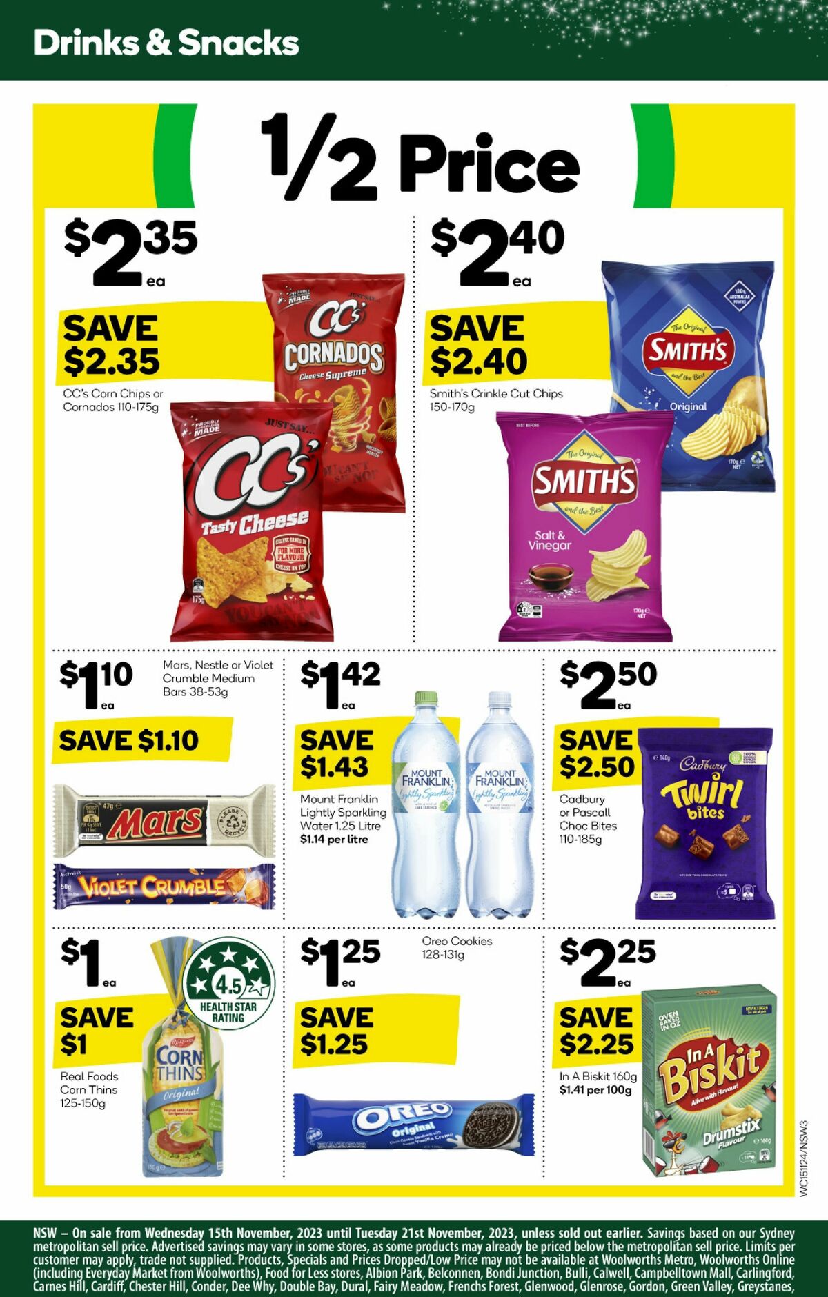 Woolworths Catalogues from 15 November