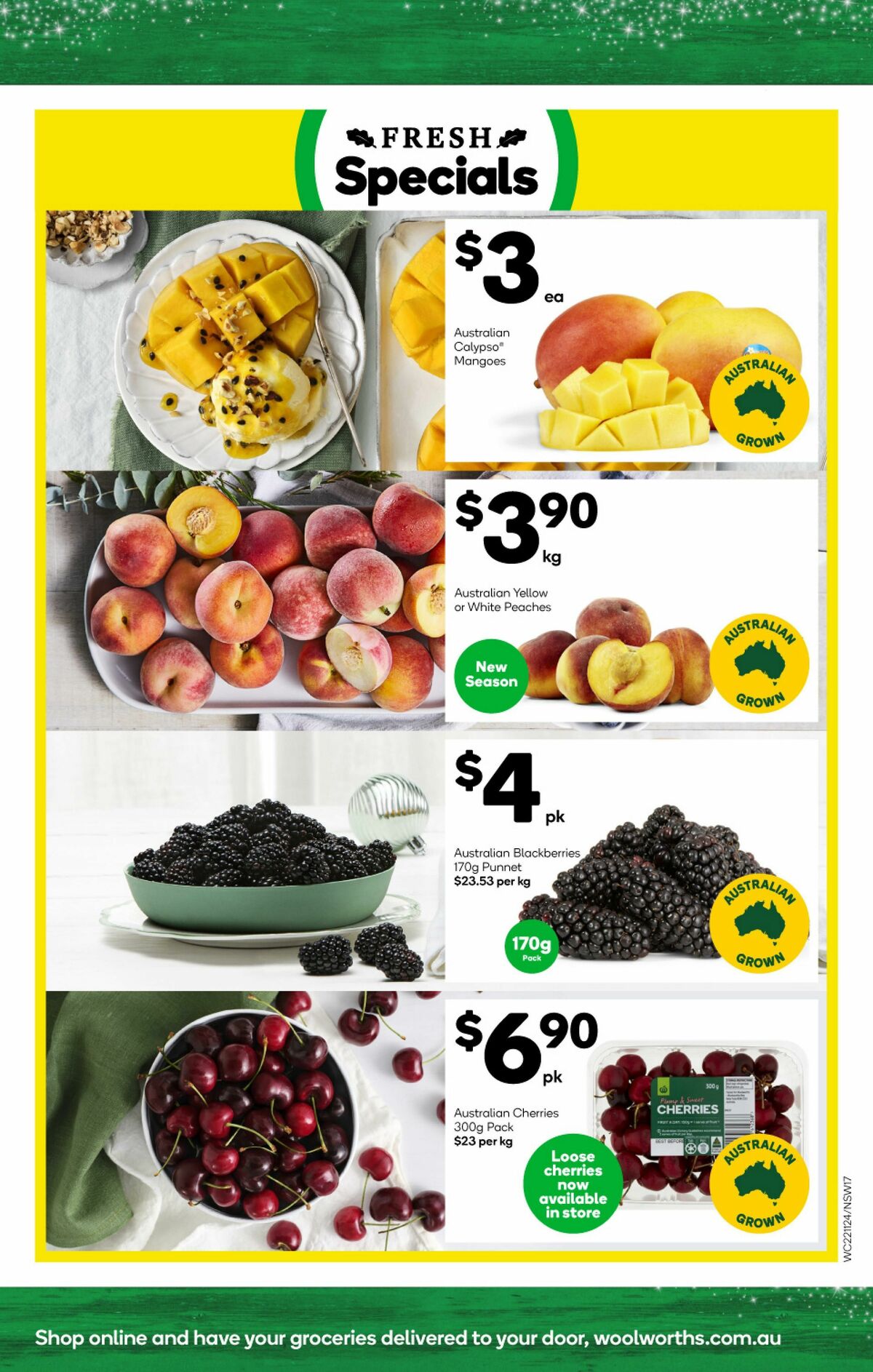 Woolworths Catalogues from 22 November