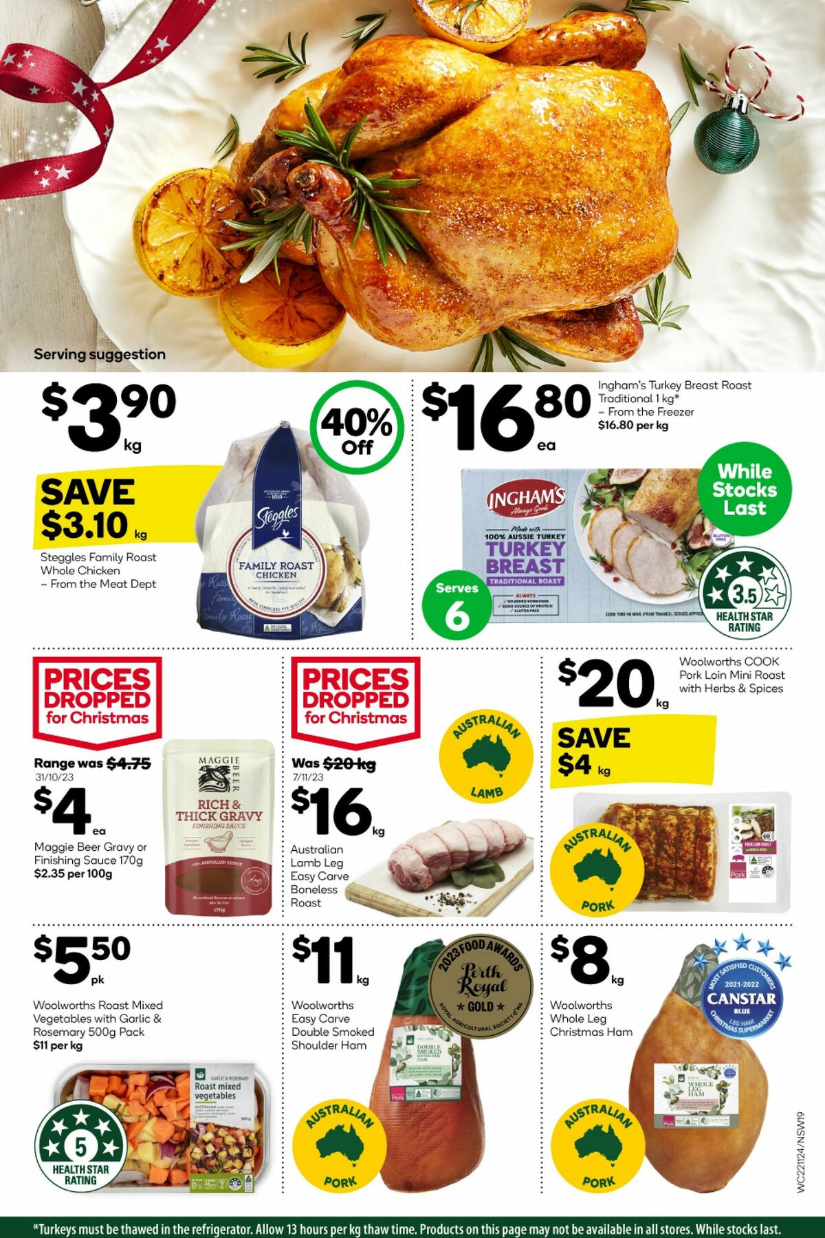 Woolworths Catalogues from 22 November