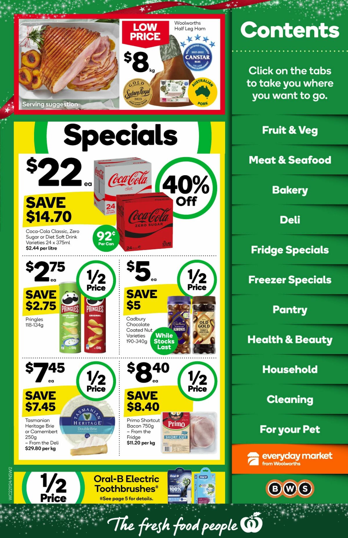 Woolworths Catalogues from 22 November