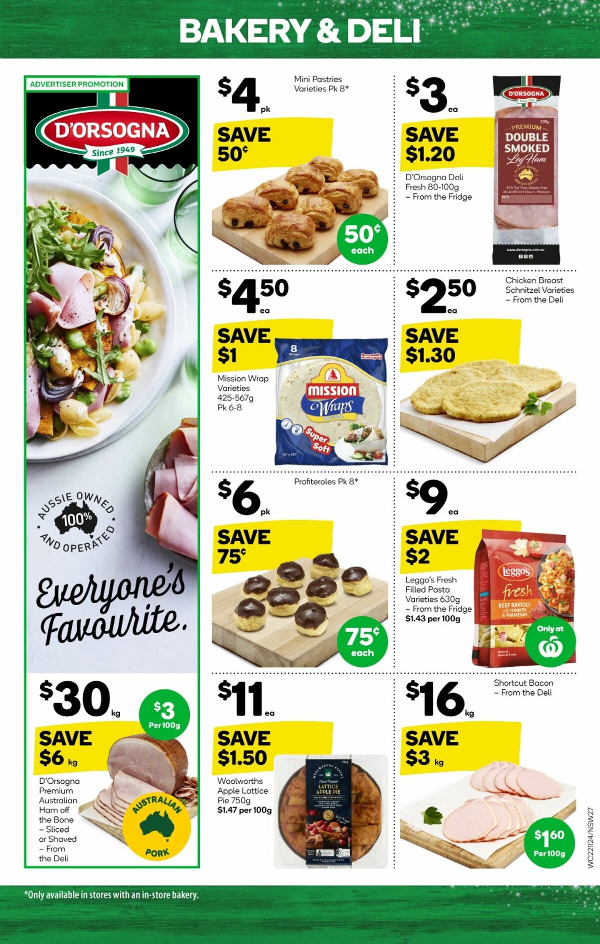 Woolworths Catalogues from 22 November