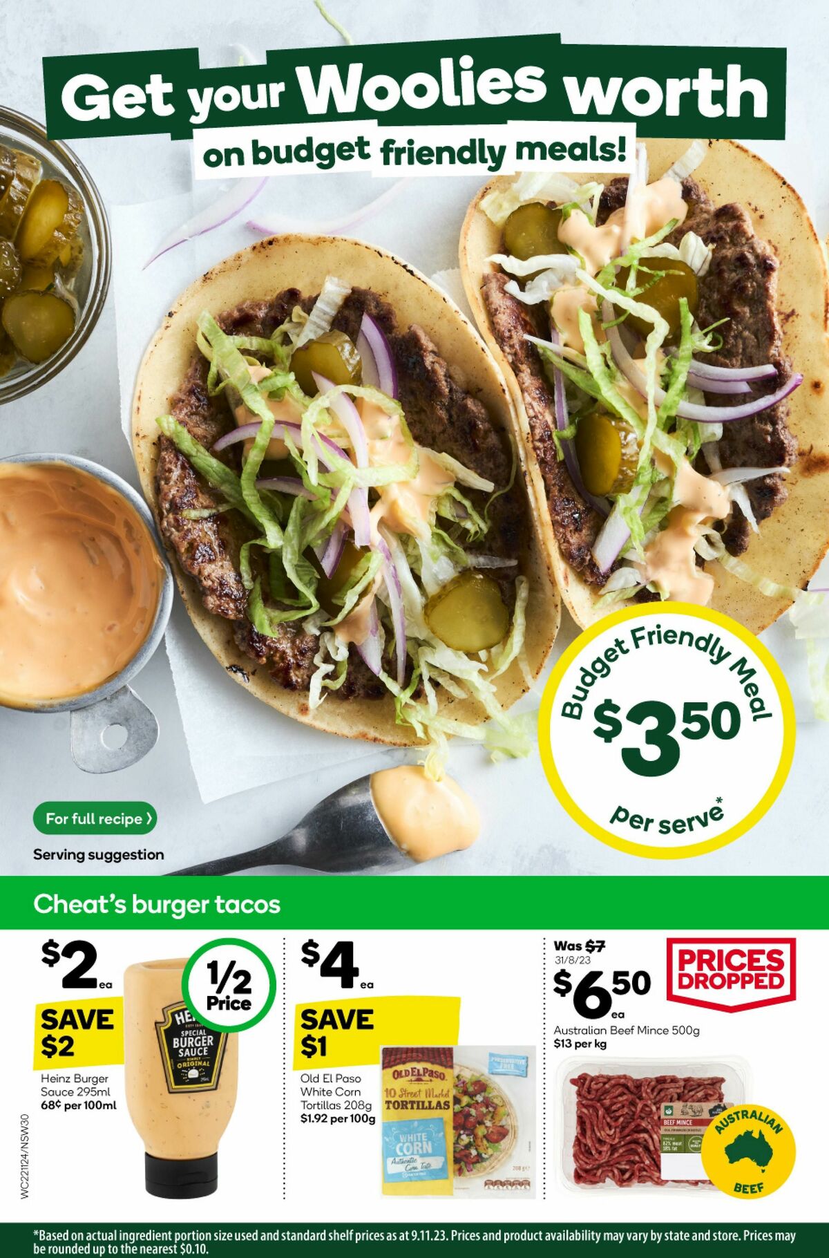 Woolworths Catalogues from 22 November