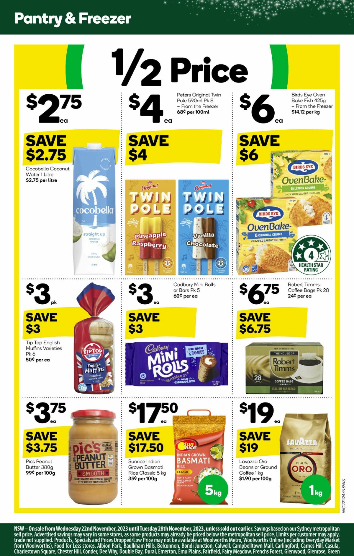 Woolworths Catalogues from 22 November
