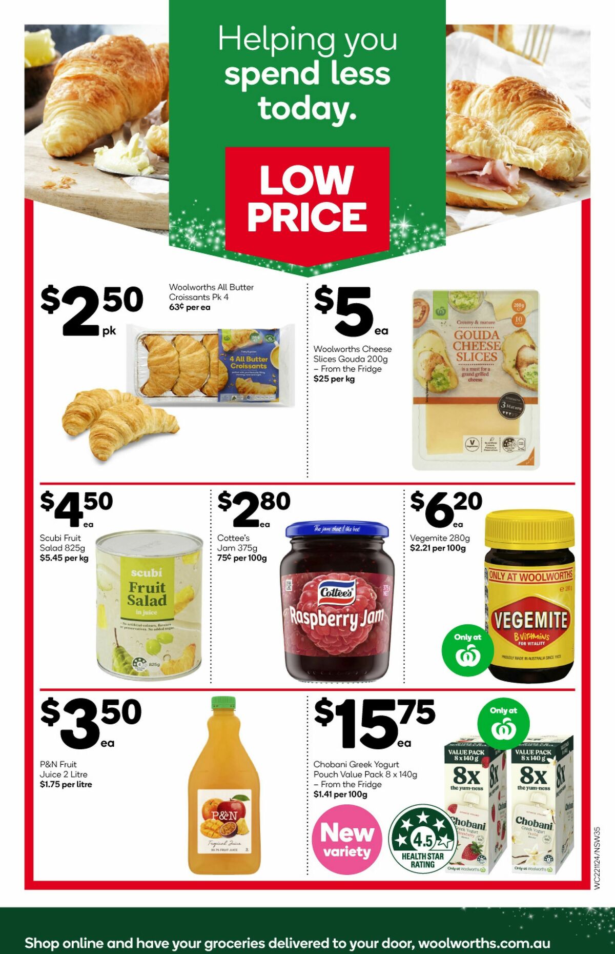 Woolworths Catalogues from 22 November