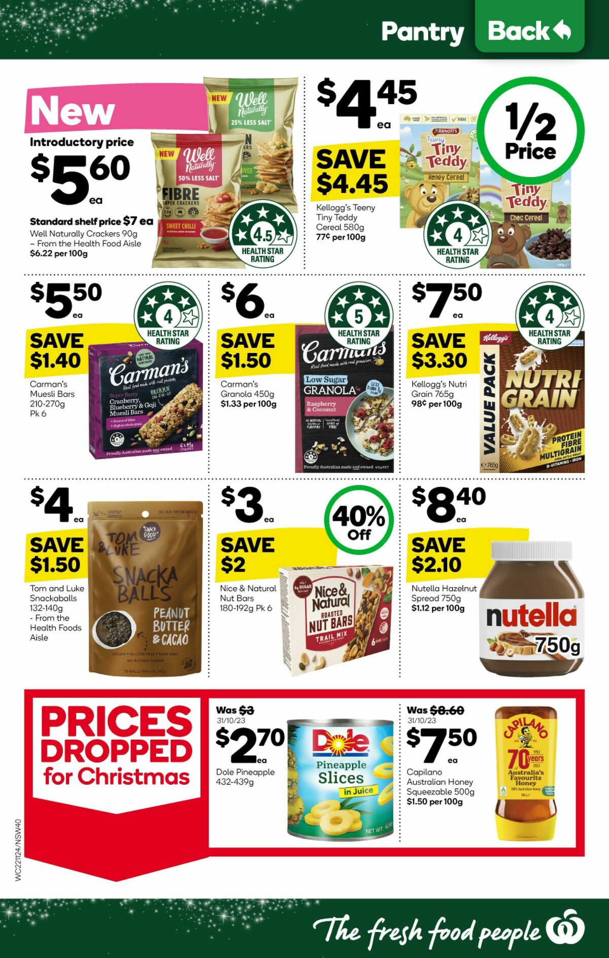 Woolworths Catalogues from 22 November