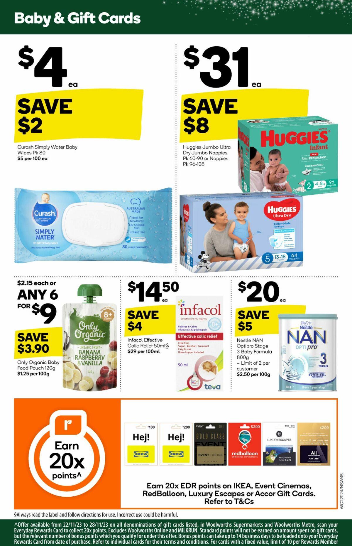 Woolworths Catalogues from 22 November