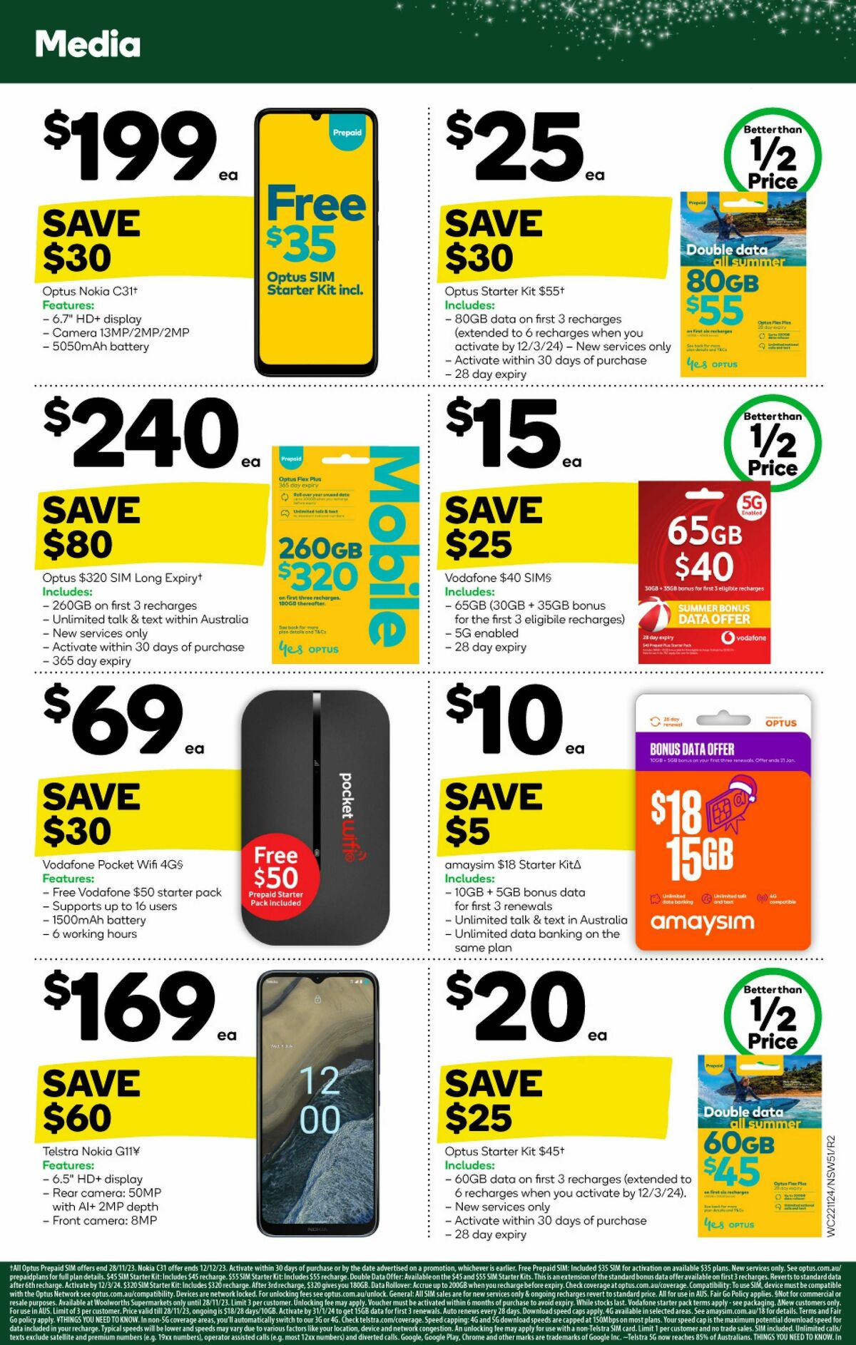 Woolworths Catalogues from 22 November