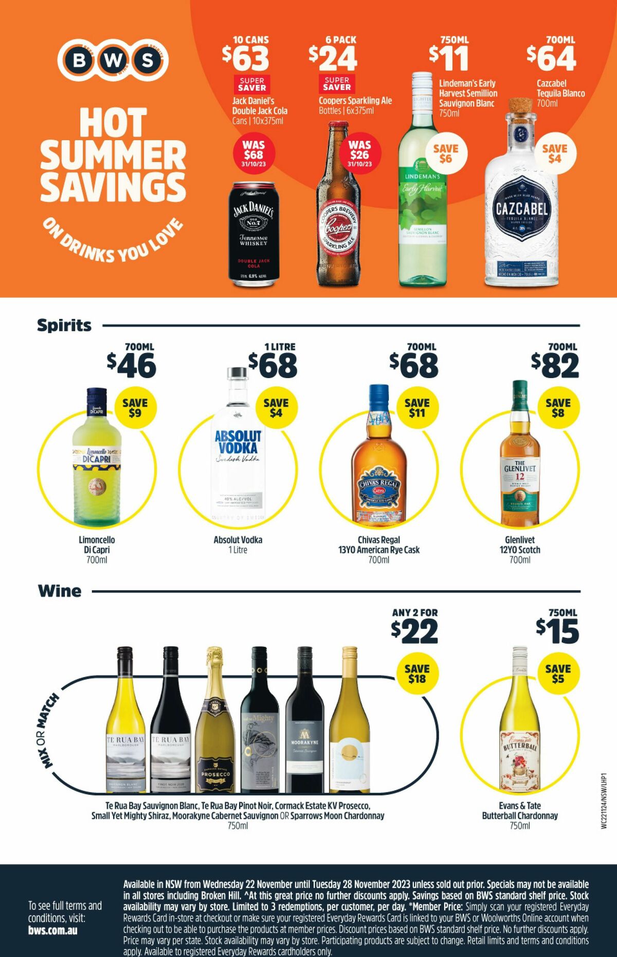 Woolworths Catalogues from 22 November