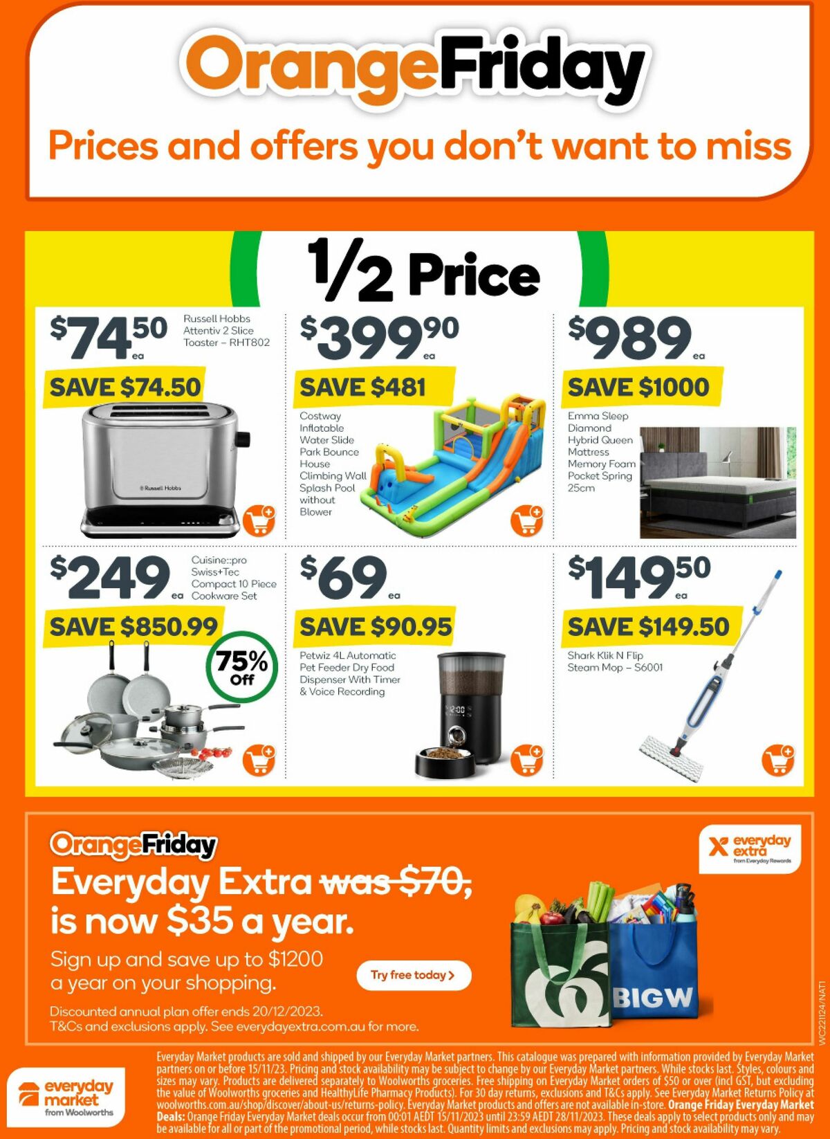 Woolworths Orange Friday Catalogues from 22 November