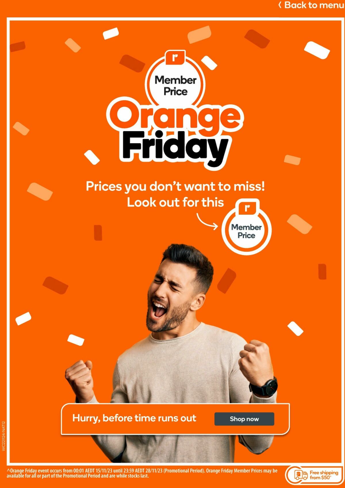 Woolworths Orange Friday Catalogues from 22 November