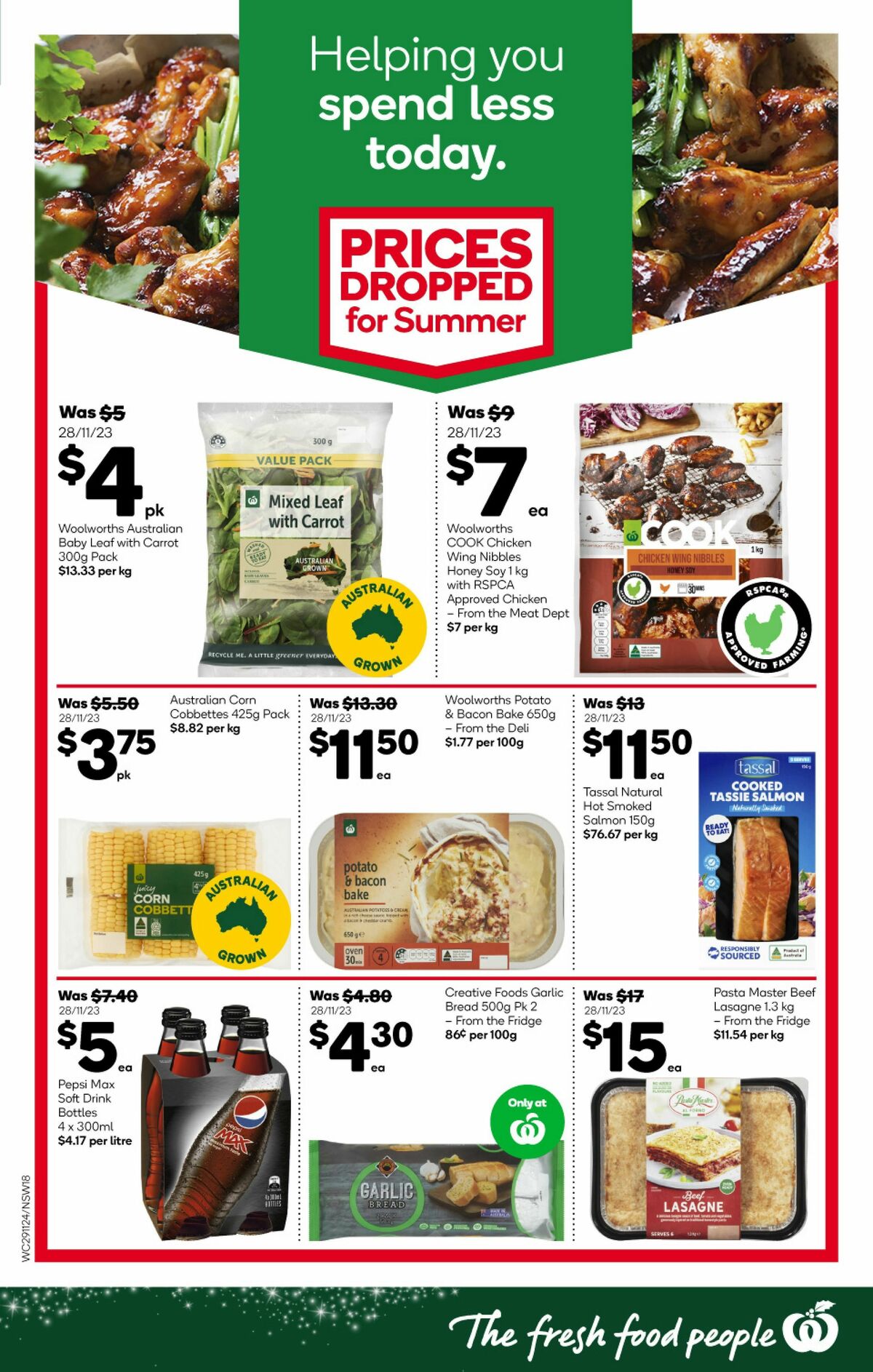 Woolworths Catalogues from 29 November