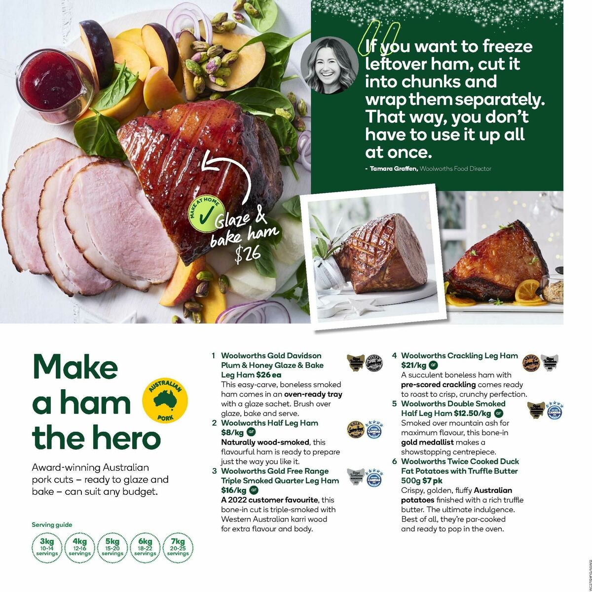 Woolworths Christmas Inspiration Guide Catalogues from 29 November