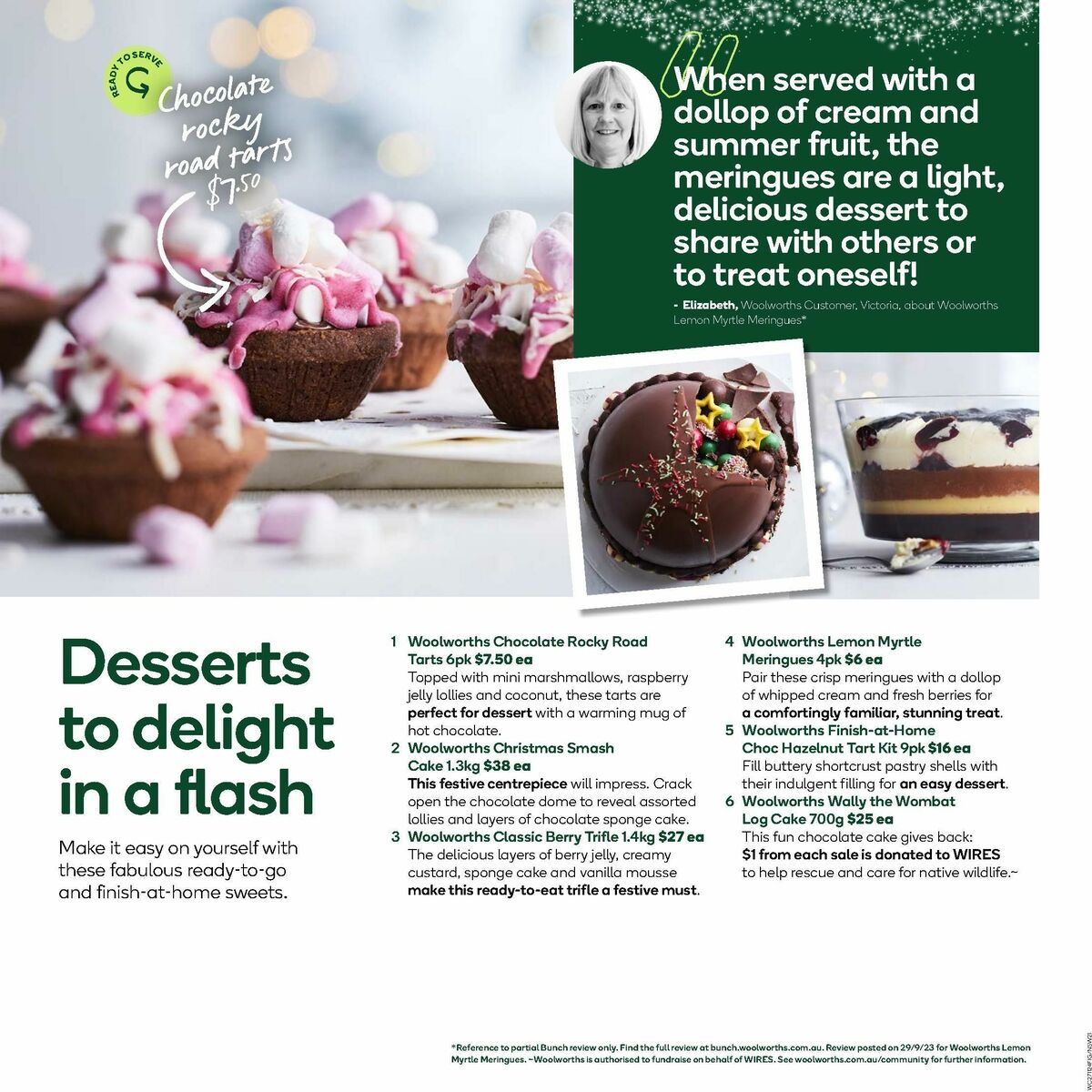 Woolworths Christmas Inspiration Guide Catalogues from 29 November