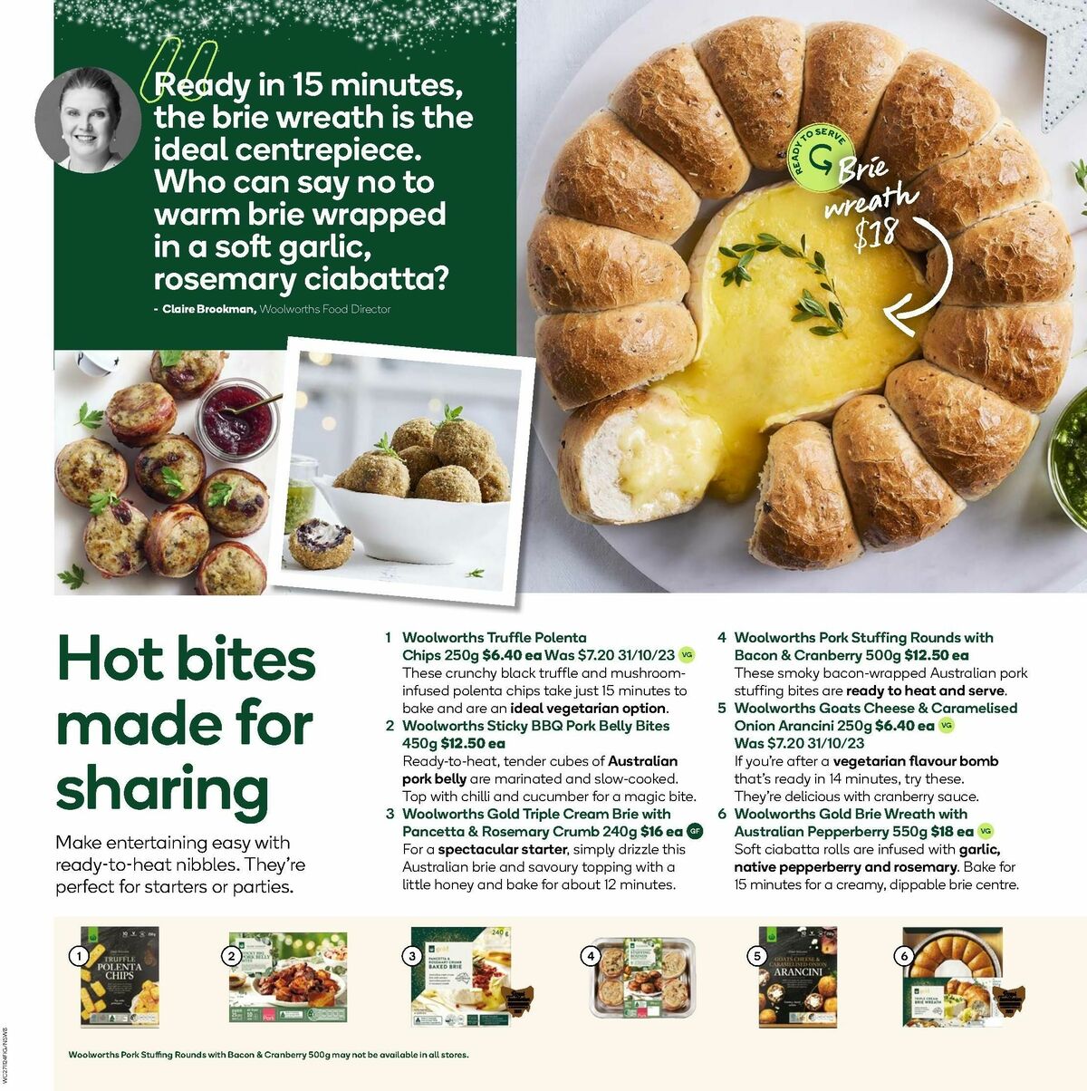 Woolworths Christmas Inspiration Guide Catalogues from 29 November