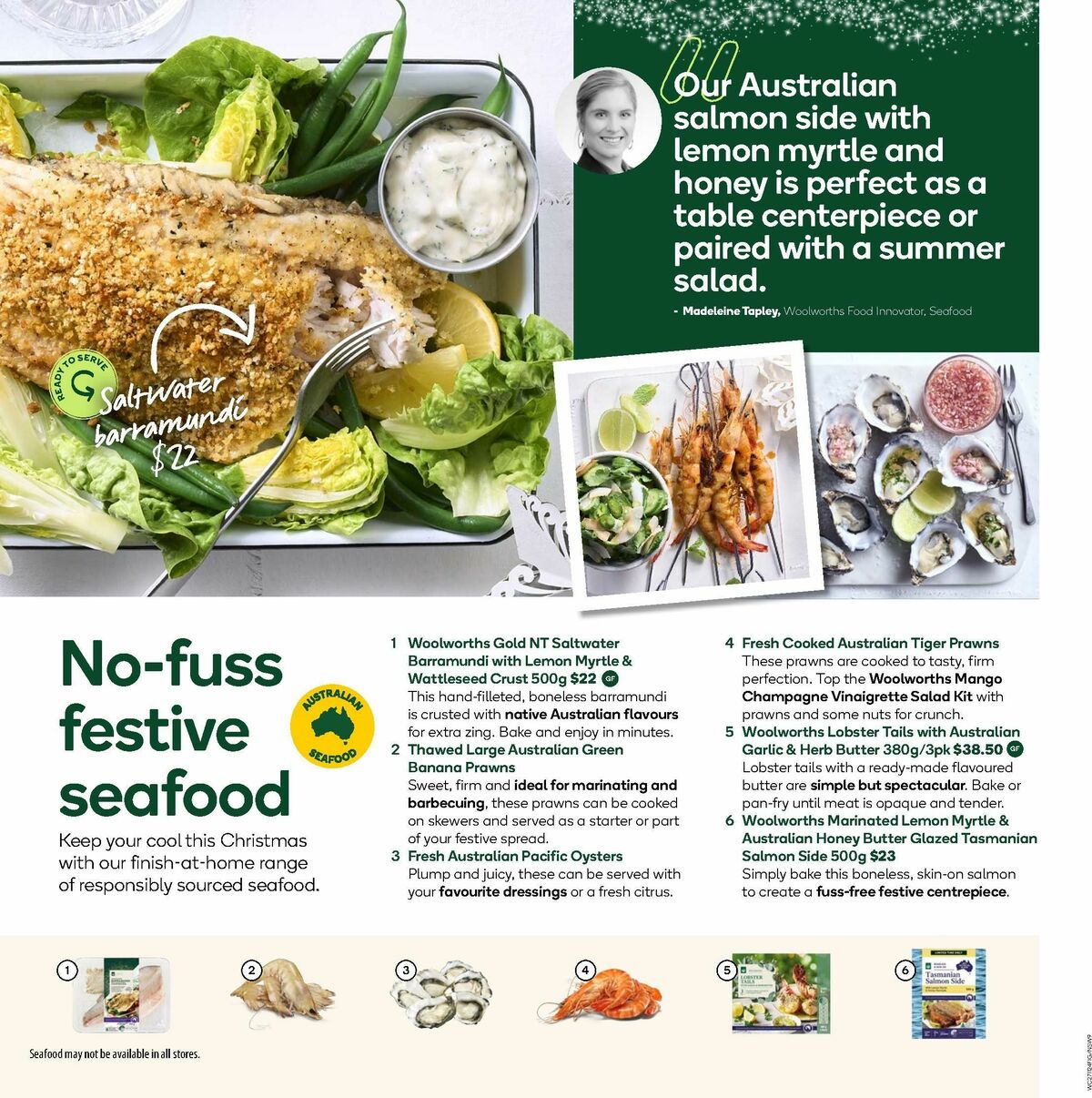 Woolworths Christmas Inspiration Guide Catalogues from 29 November