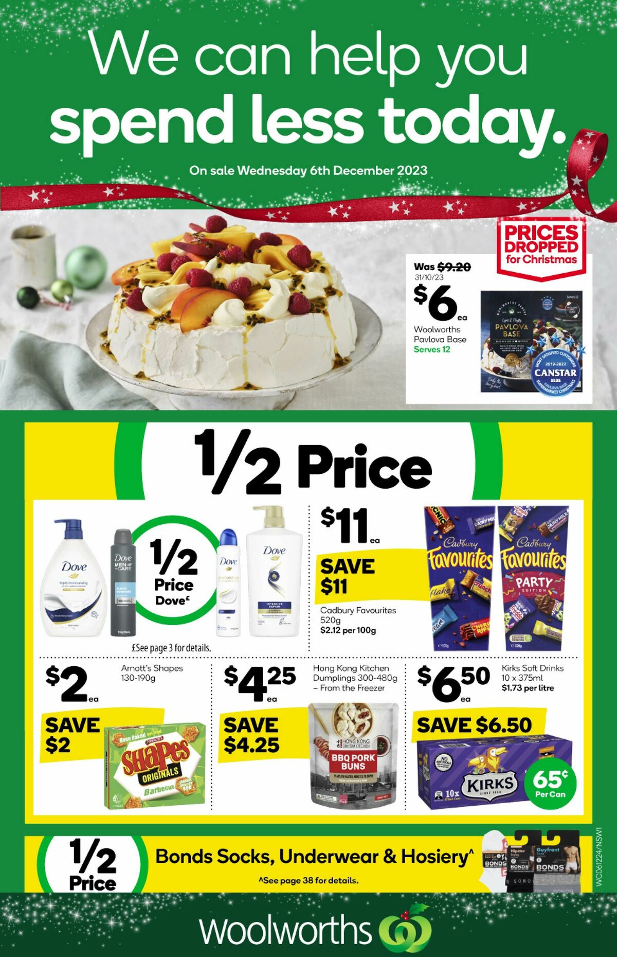 Woolworths Catalogues from 6 December