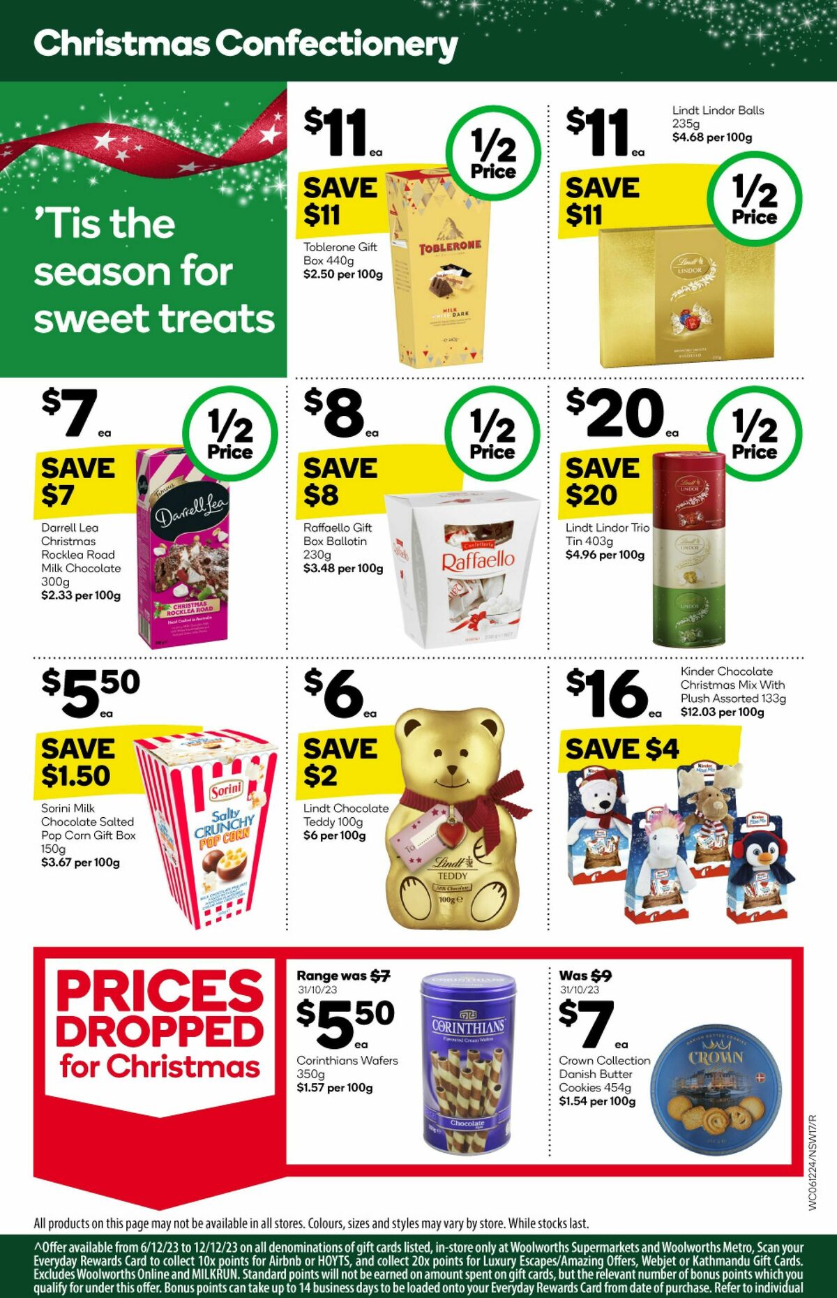 Woolworths Catalogues from 6 December